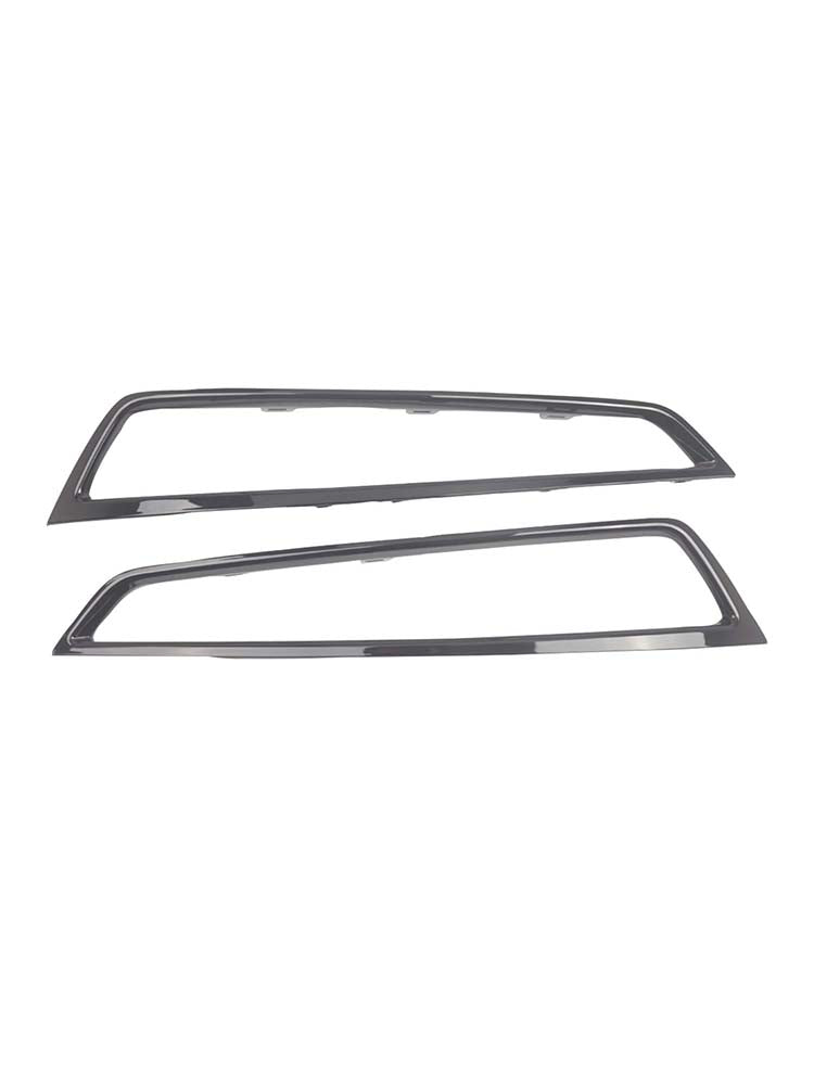 2PCS Front Bumper Grille Fog Light Cover Trim Fit Acura MDX 2010-2013 Black
