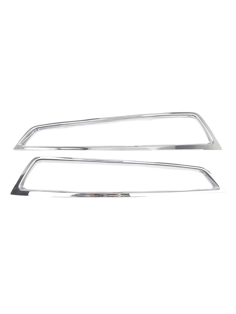 2PCS Front Bumper Grille Fog Light Cover Trim Fit Acura MDX 2010-2013 Chrome