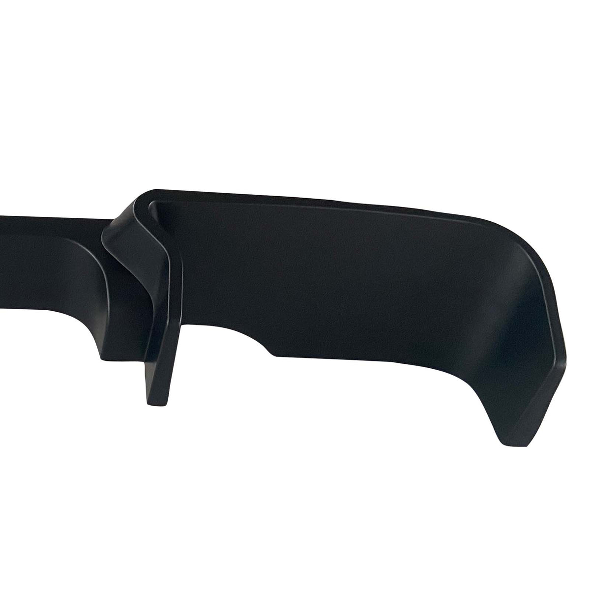 Matte Black Rear Bumper Diffuser Lip Fit MINI COOPER JCW R55 R56 R57 2006-2013
