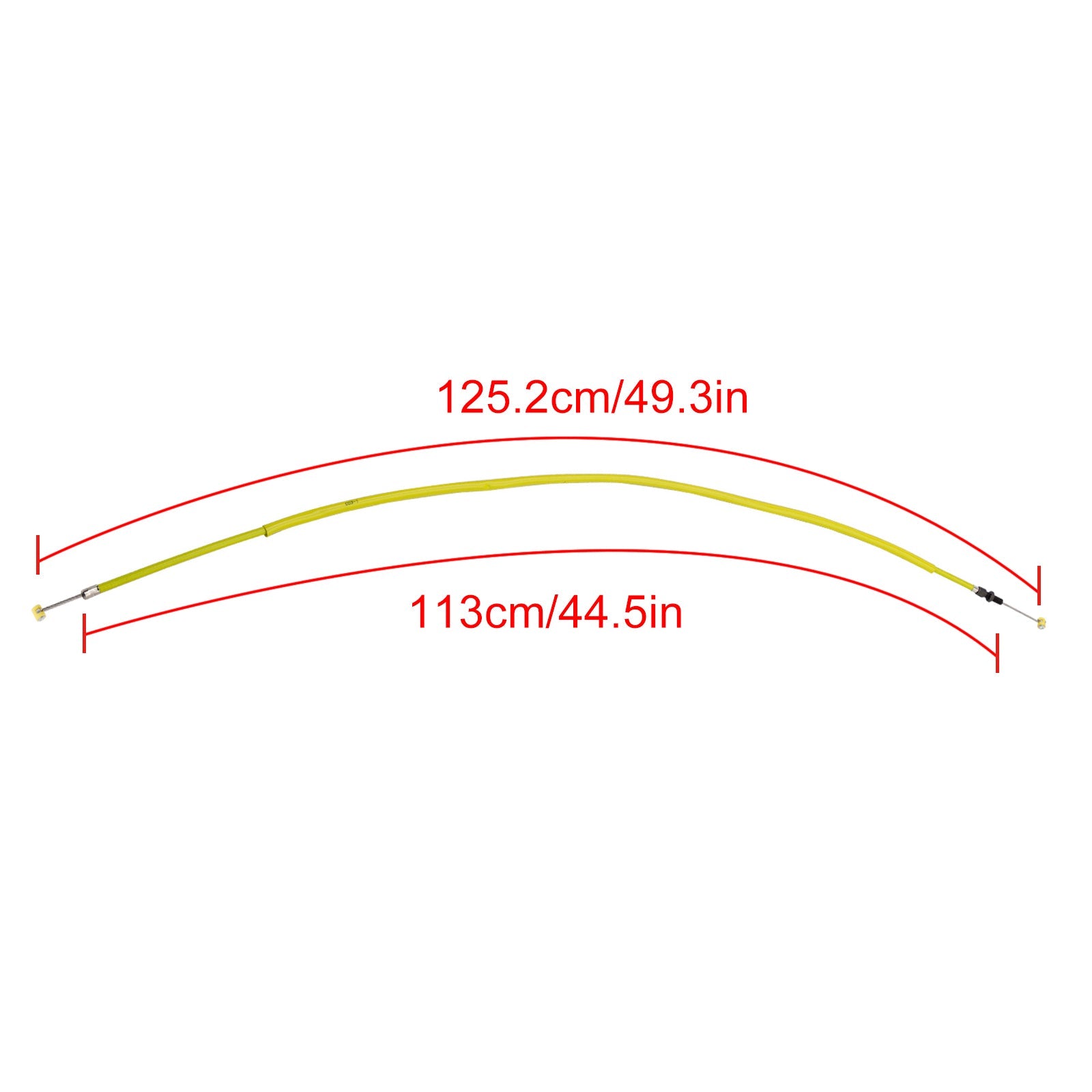 2009-2016 스즈키 GSXR1000 오토바이 클러치 케이블 교체 (노란색)