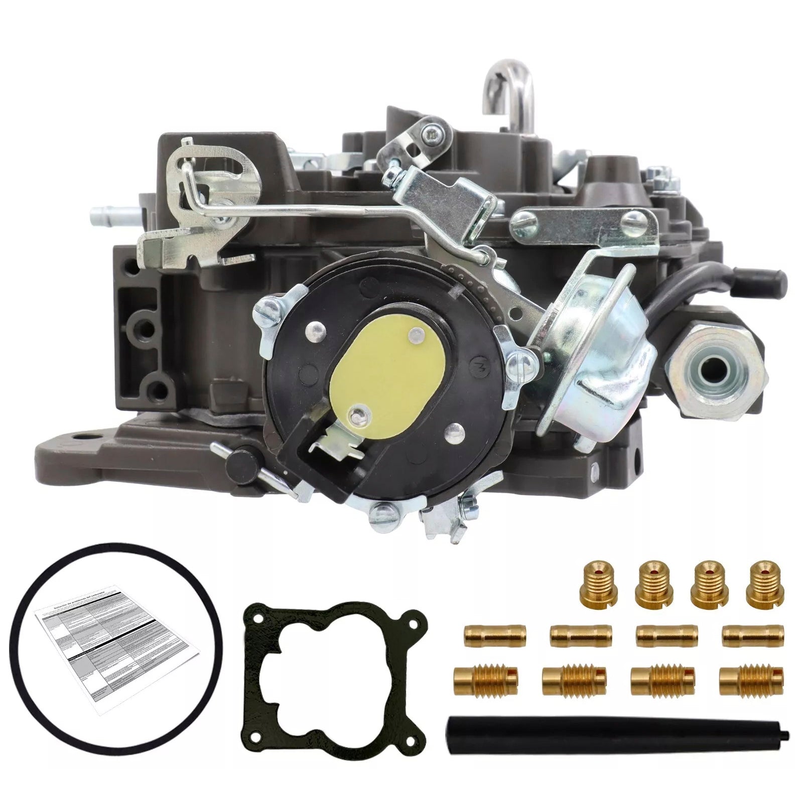 LDH408N Marine Carburetor 4 BBL 5.7L 350 Electric Choke