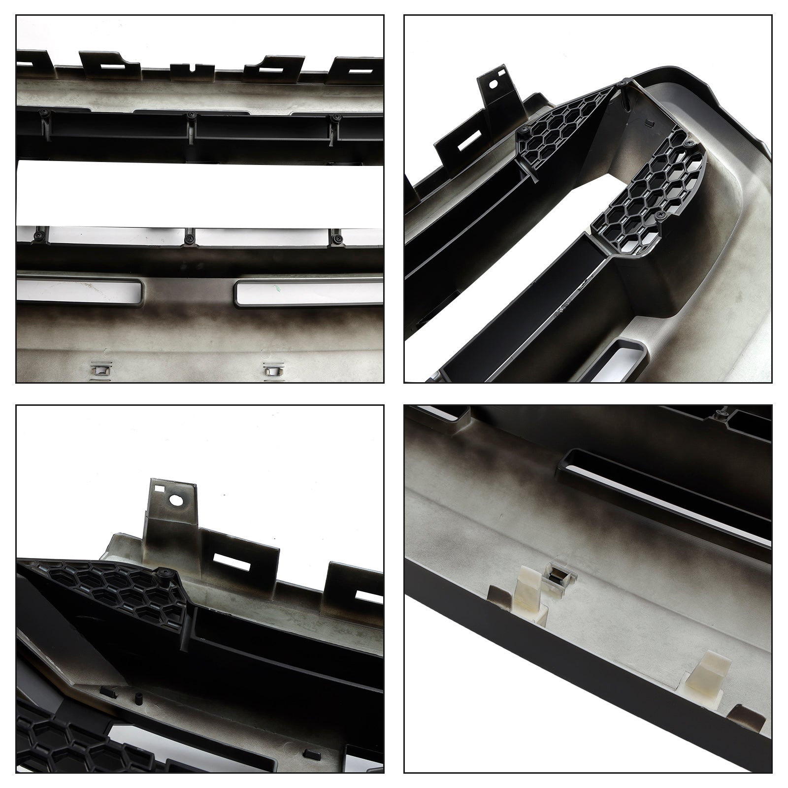 Ford Ranger 2015-2019 T7 Matt Black Ranger Raptor Style Front Bumper Grill