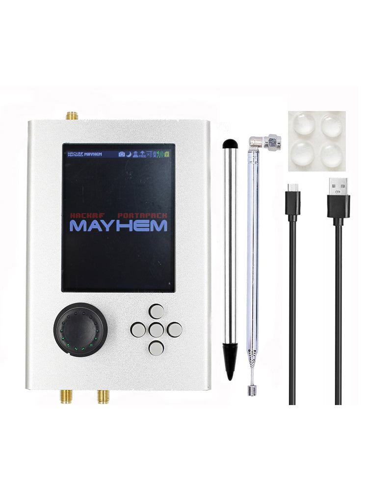 3.2" V1.7.3 Portapack 1MHz-6GHz SDR Software Defined Wireless Silver