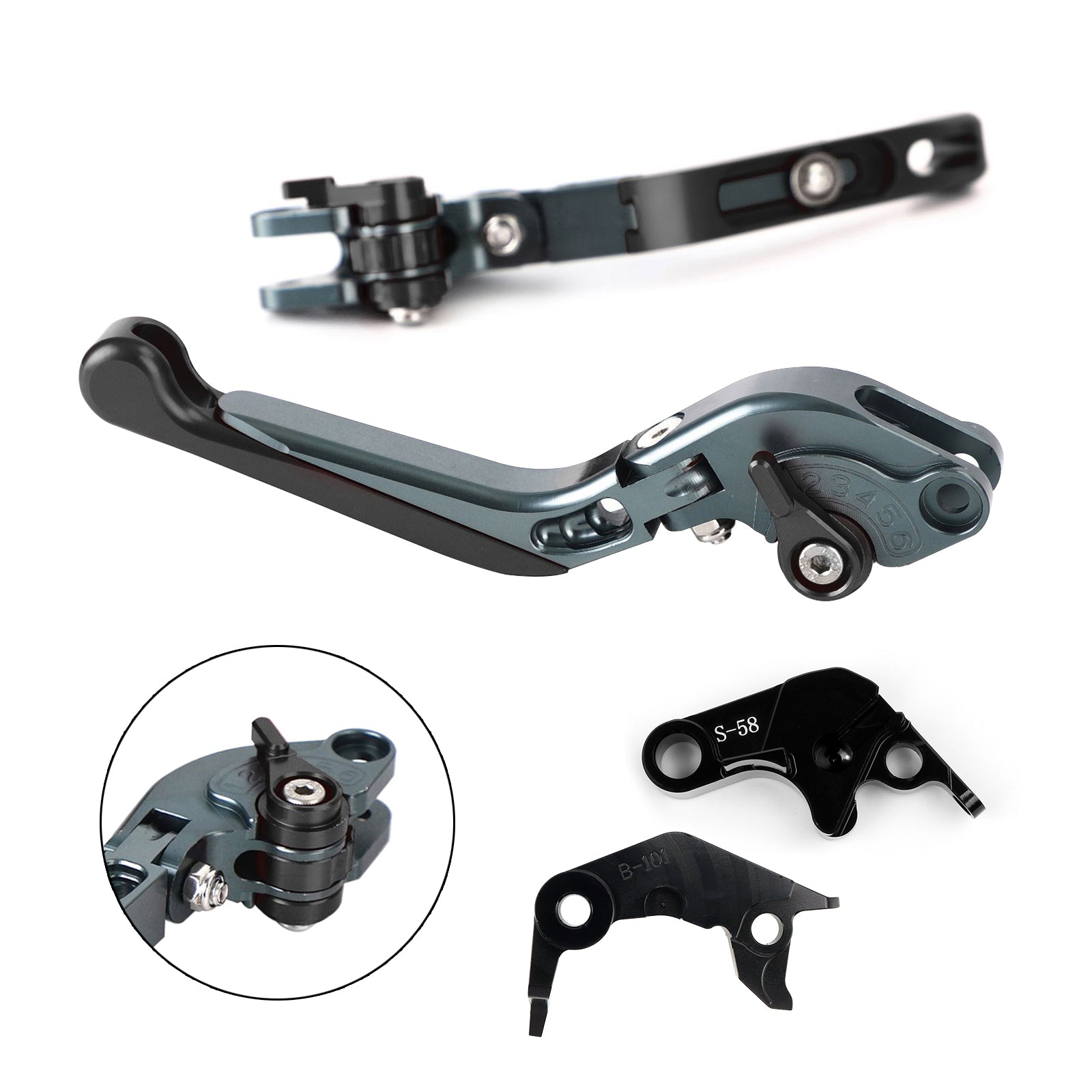 Adjustable Clutch Brake Lever fit for YAMAHA YZF R7 MT-10/SP FZ-10/SP 2022-23