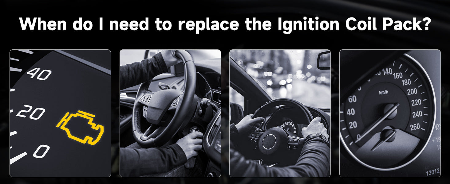 4x Red Coil Packs Set For Audi A3 A4 A5 A6 Q5 TT 06E905115 06D905115 06E905115E