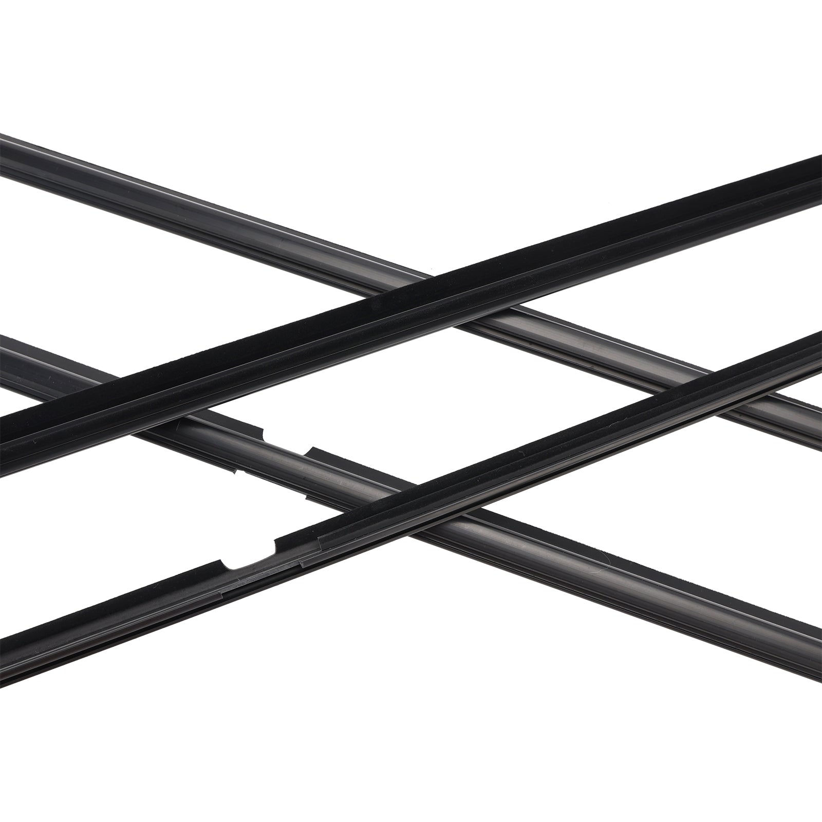 2006-2013 Toyota Yaris Hatchback 4PCS Door Glass Belt Outer Molding Weatherstrip