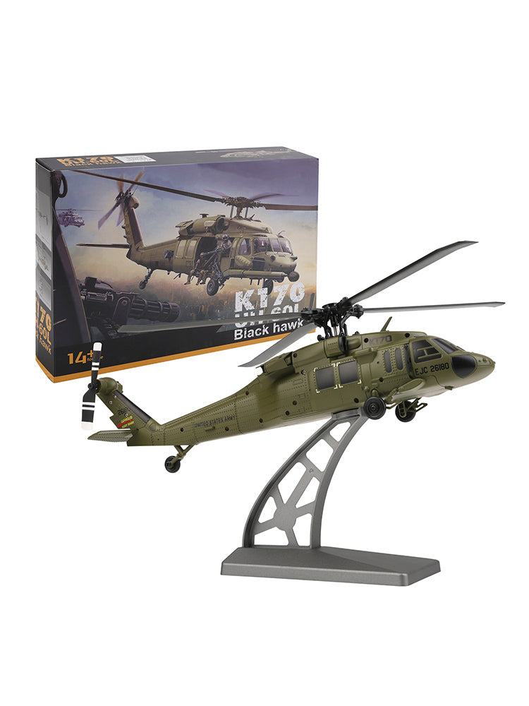 Wltoys K170 RC Helicopter UH-60L 4CH Brushless 6-Axis Gyro Aircraft Kid Toy