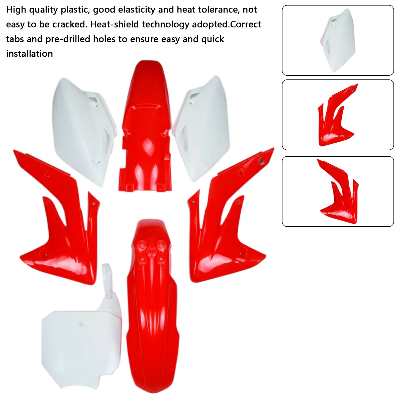 2007-2014 Honda CRF150R/RB Body Plastic Kit Fender Fairing