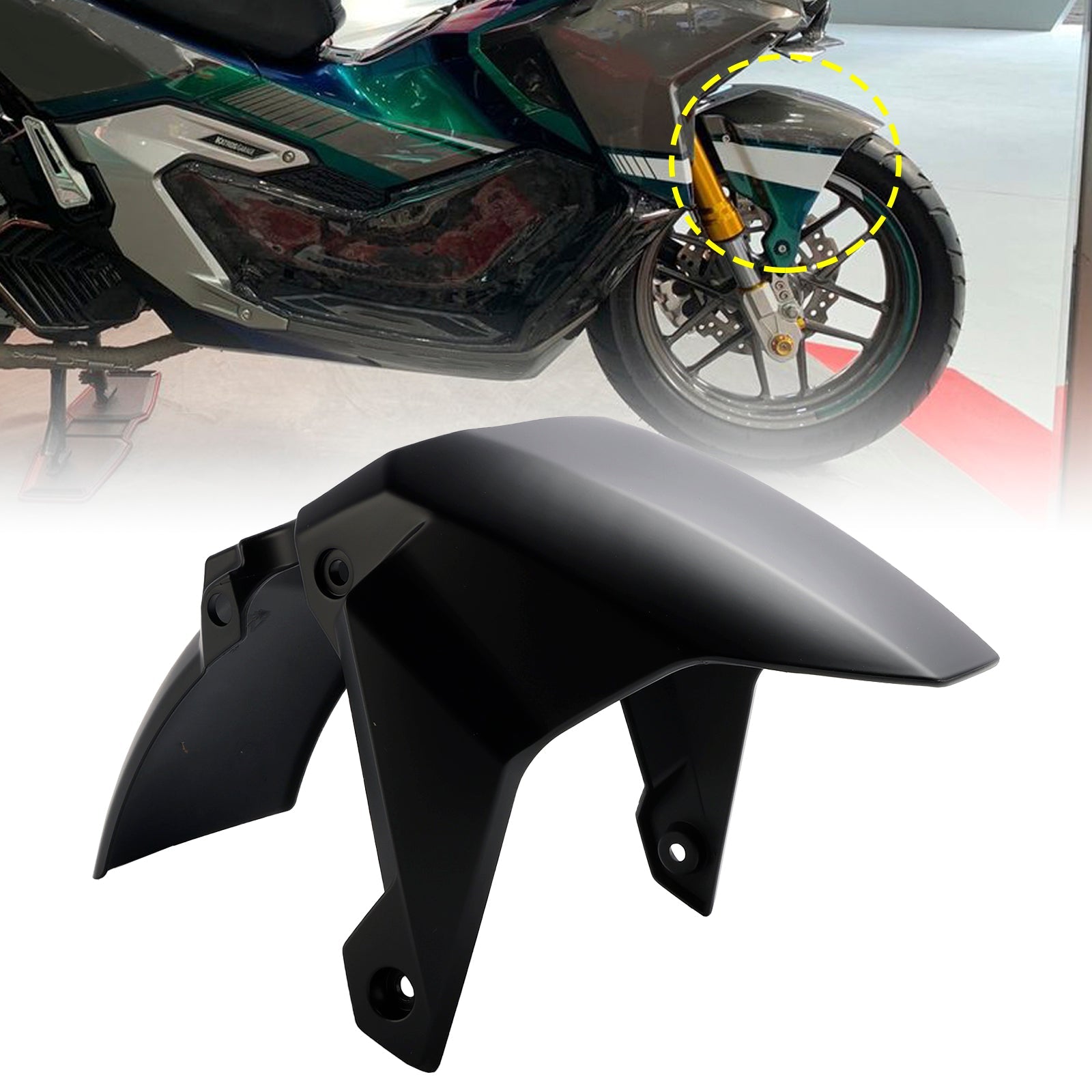 Front Fender Mudguard Fairing Cowl For Honda ADV 160 2023-2024