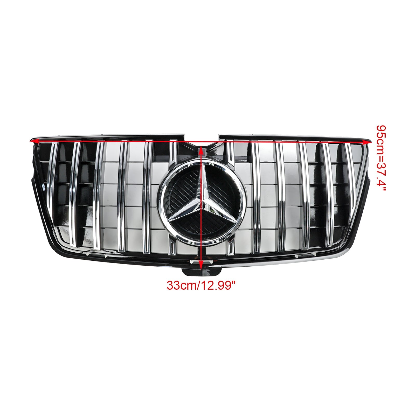 Mercedes-Benz GL-Class X164 GL550 GL63 2010-2012 Front Bumper Grill Grille