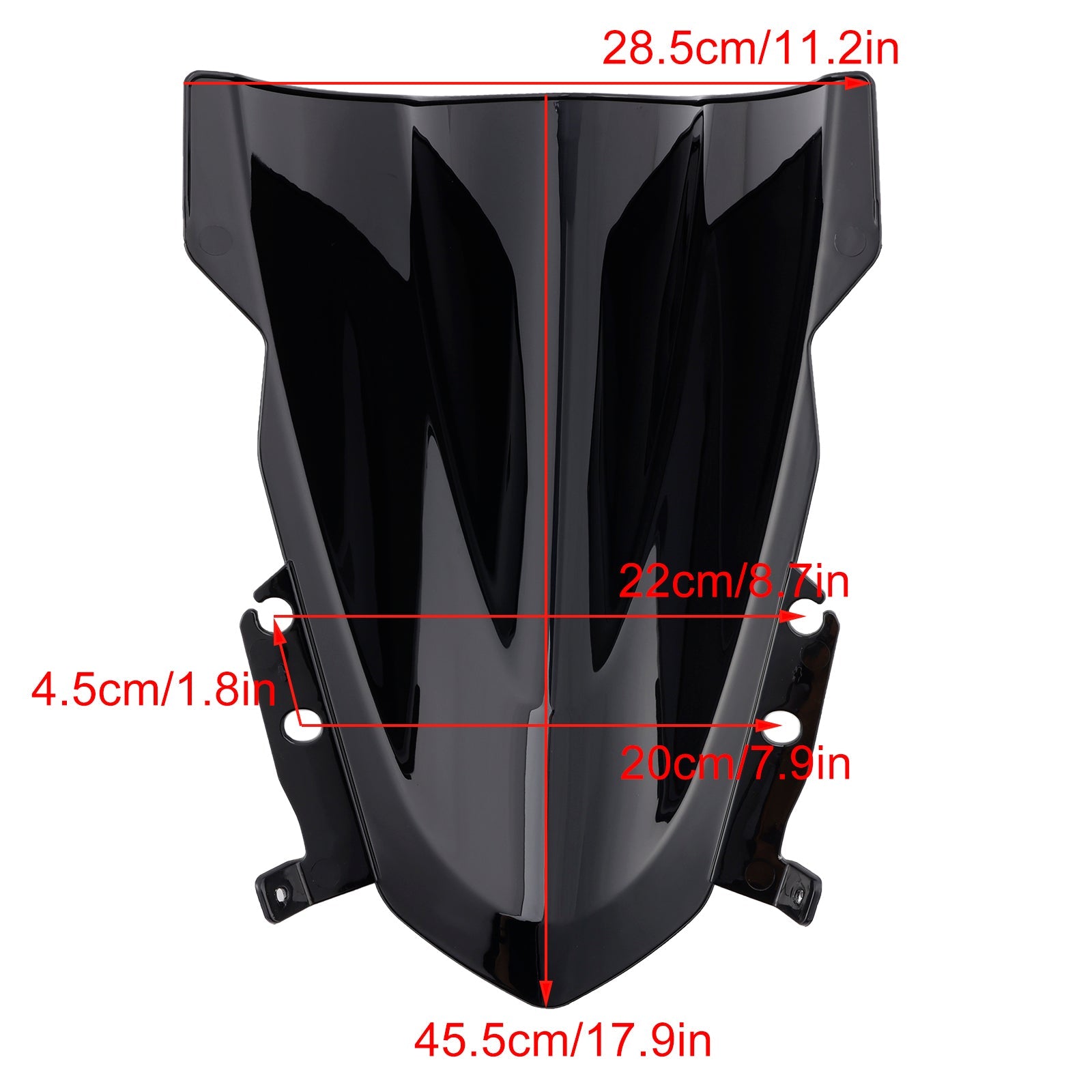 2024-2025 Daytona 660 Motorcycle Windshield WindScreen