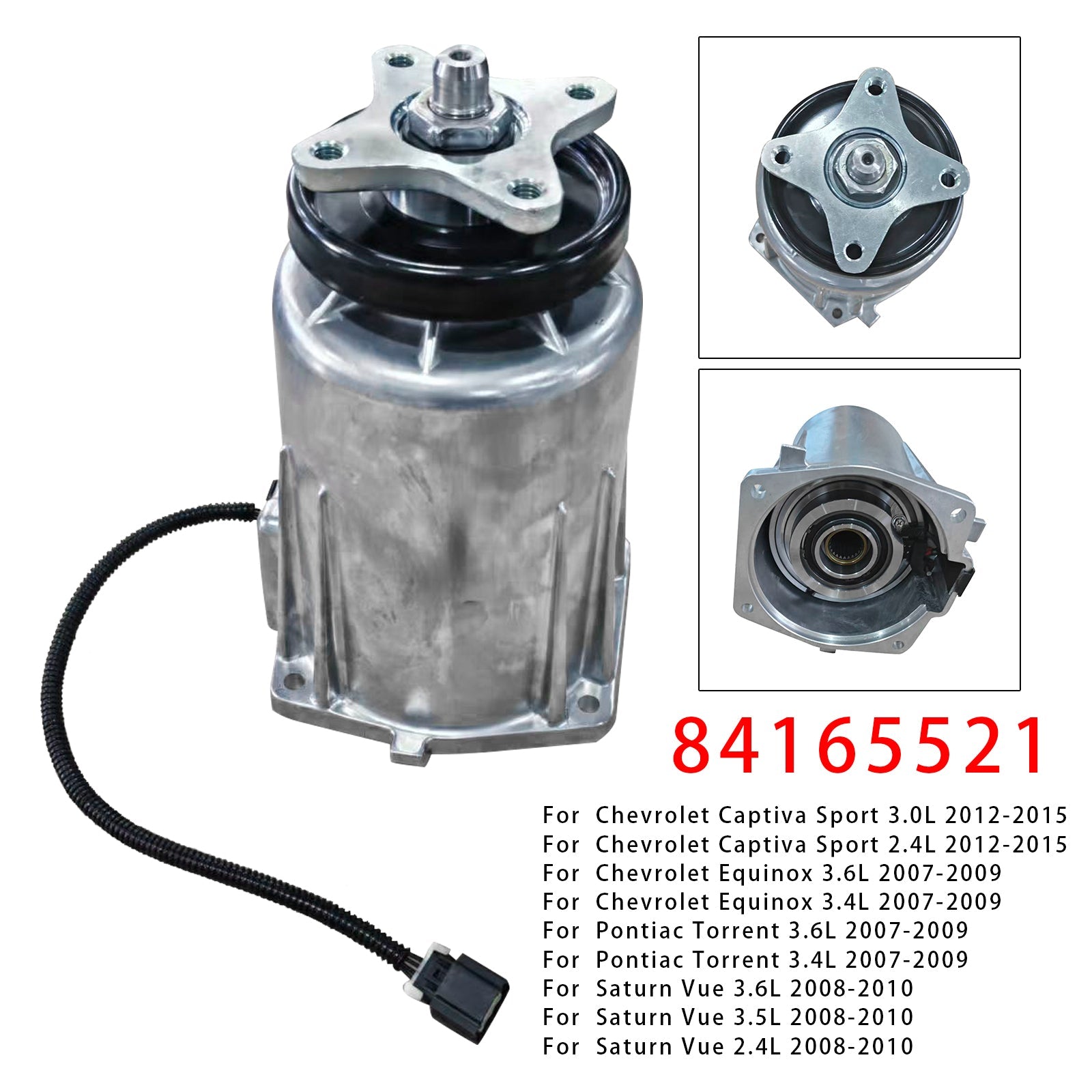 2008-2010 Saturn Vue 2.4L 3.5L 3.6L Rear Wheel Drive Module Clutch Housing 84165521