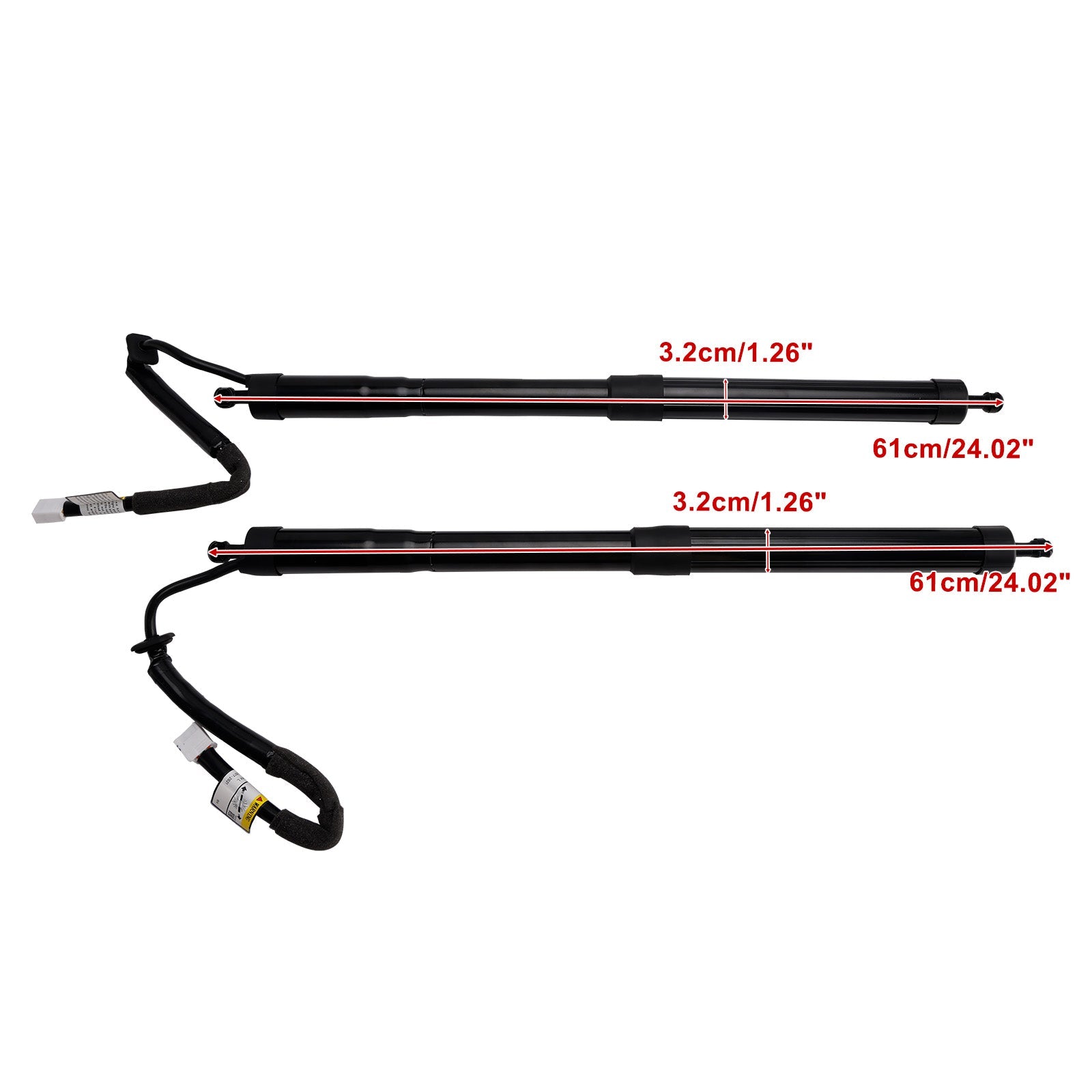 2018-2022 LEXUS RX RX350L RX450HL 2PCS Rear Power Hatch Lift Support 6892048061 6892048060