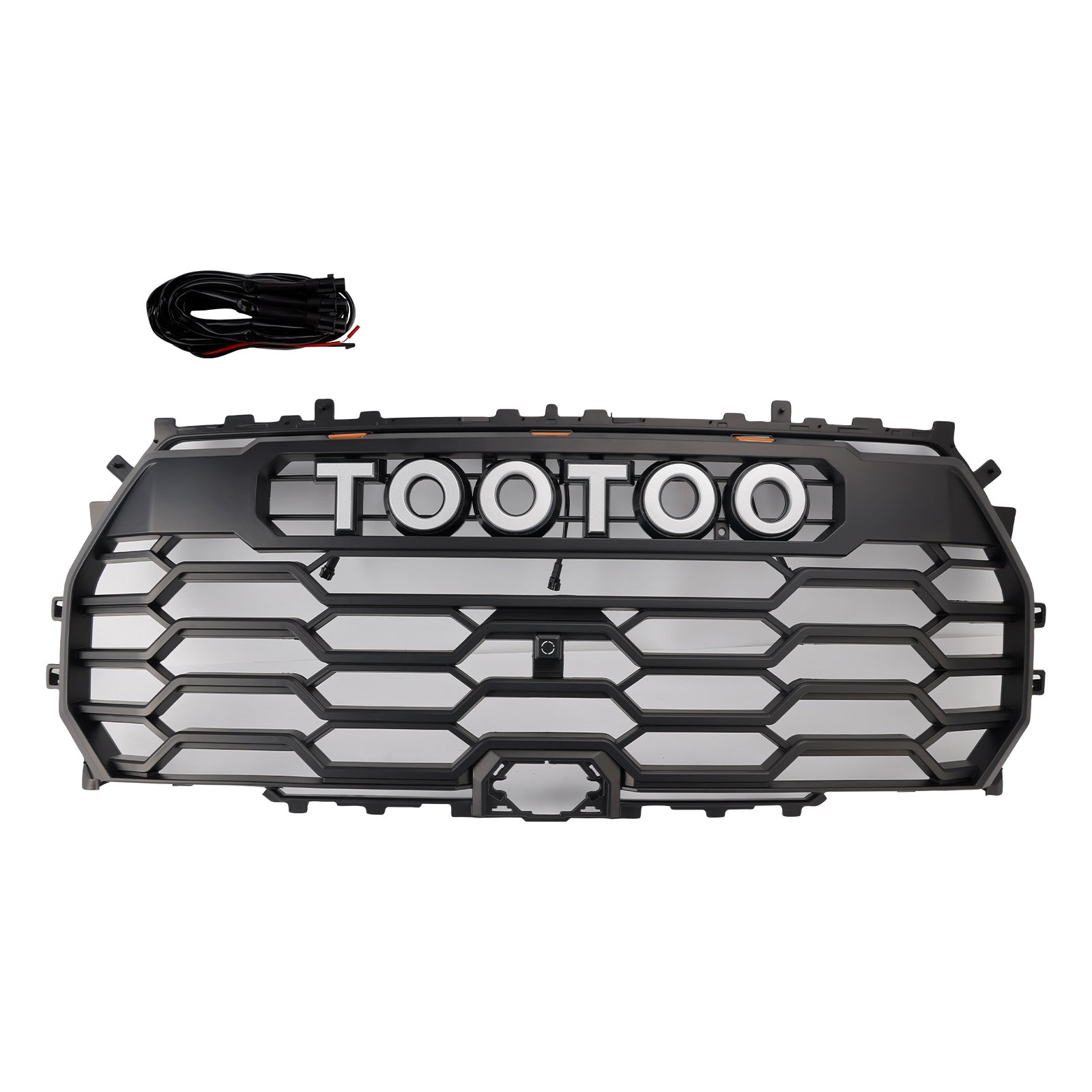 Matte Black Front Grill Grille 53101-0C220 Fit Toyota Tundra 2022-2025 TRD PRO