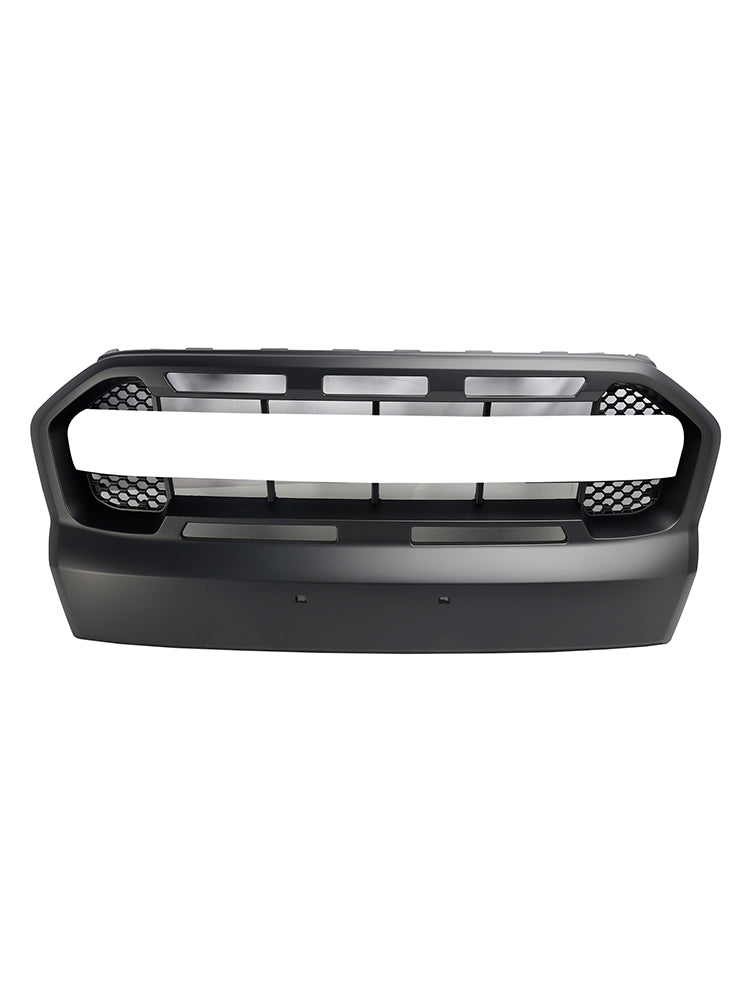 Ford Ranger 2015-2019 T7 Matt Black Ranger Raptor Style Front Bumper Grill
