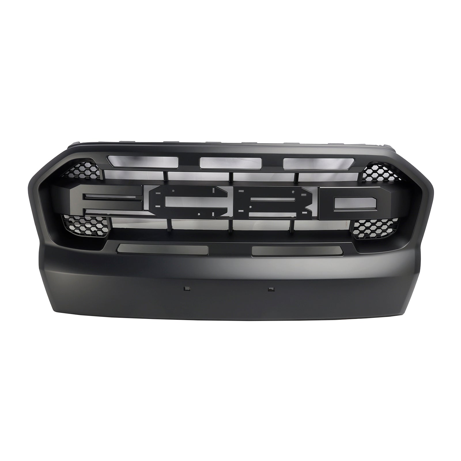Ford Ranger 2015-2019 T7 Matt Black Ranger Raptor Style Front Bumper Grill