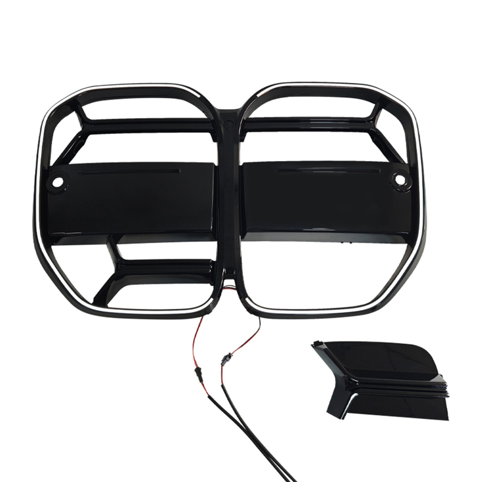 2020-2025 Fit BMW 4 Series G22 G23 G82 W/ACC CS-Style Front Bumper Grille Grill Fit BMW 4 Series G22 G23 G82  W/ ACC