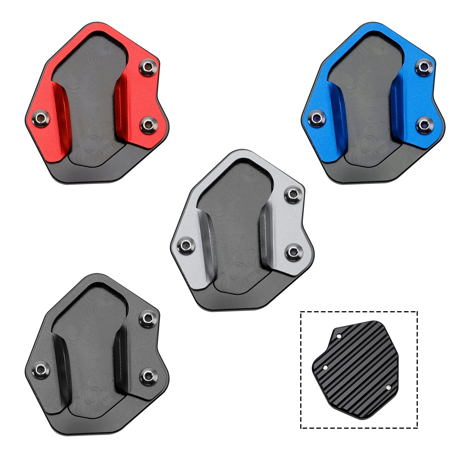 Kickstand Enlarge Plate Pad fit for TIGER 800/XC/XCA/XR/XRT 2010-2020 XCX 18-20