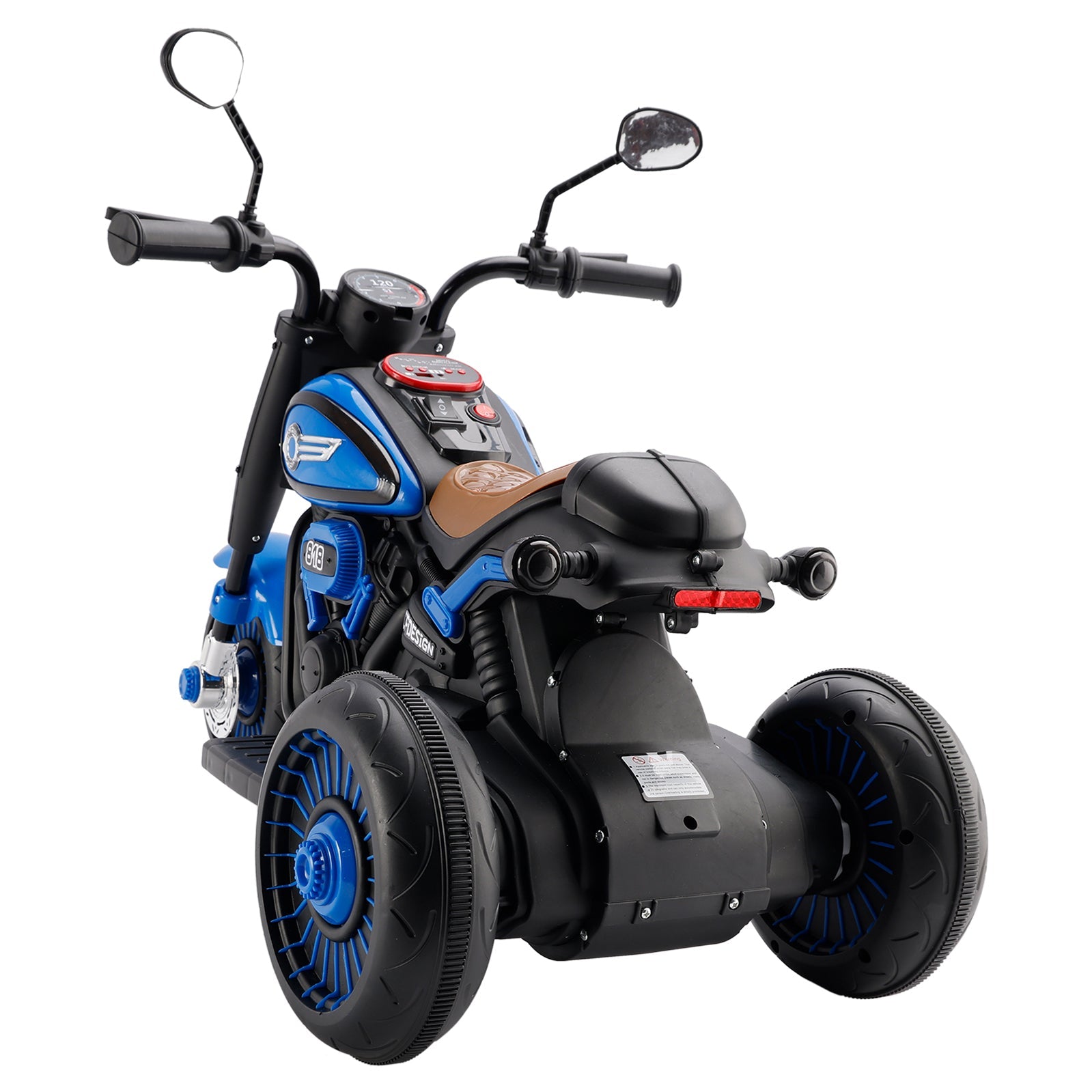 3Wheel 6V Kid Ride On Motorcycle Electric Toy With Colorful Light And Music