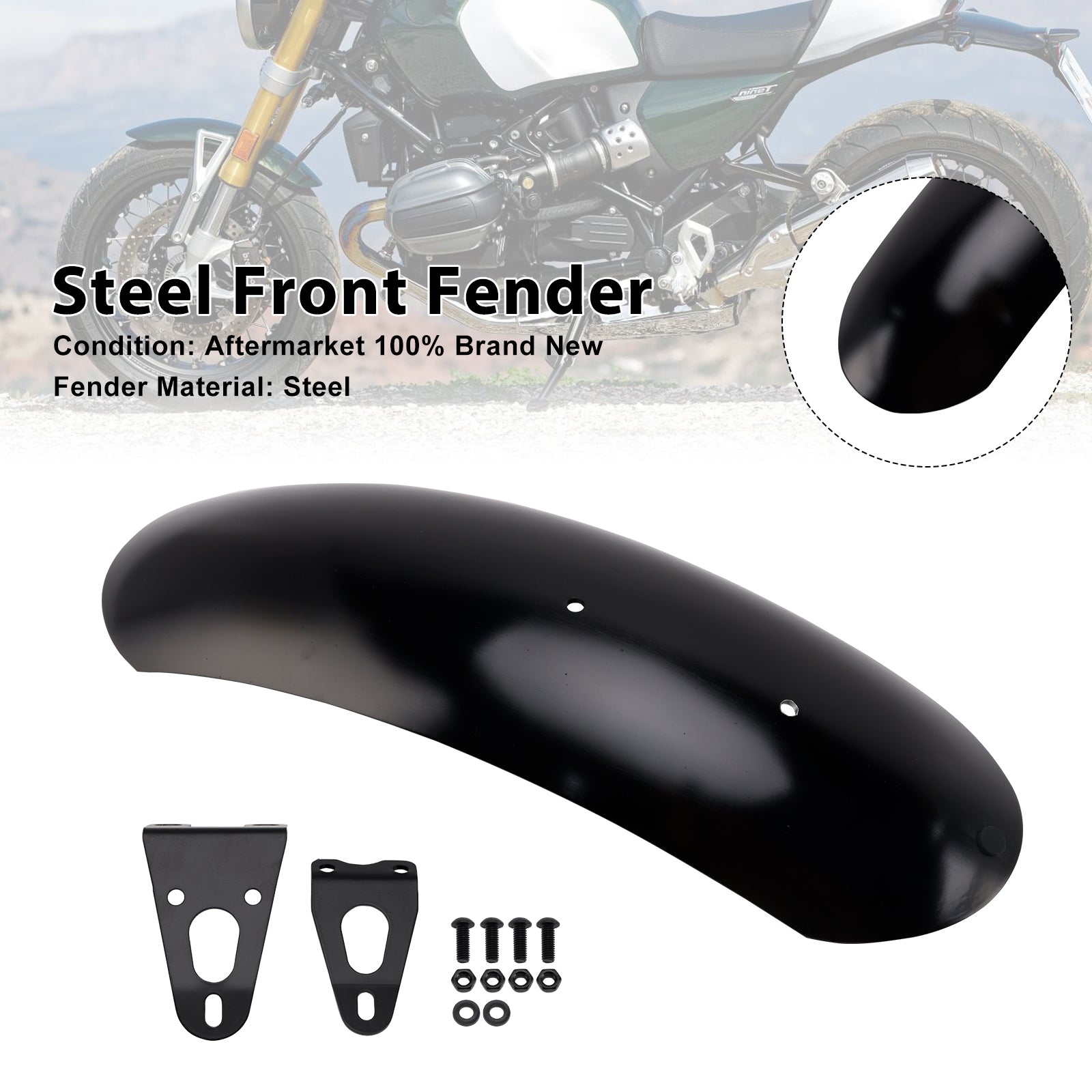 2024-2025 BMW R12 nineT Steel Front Fender