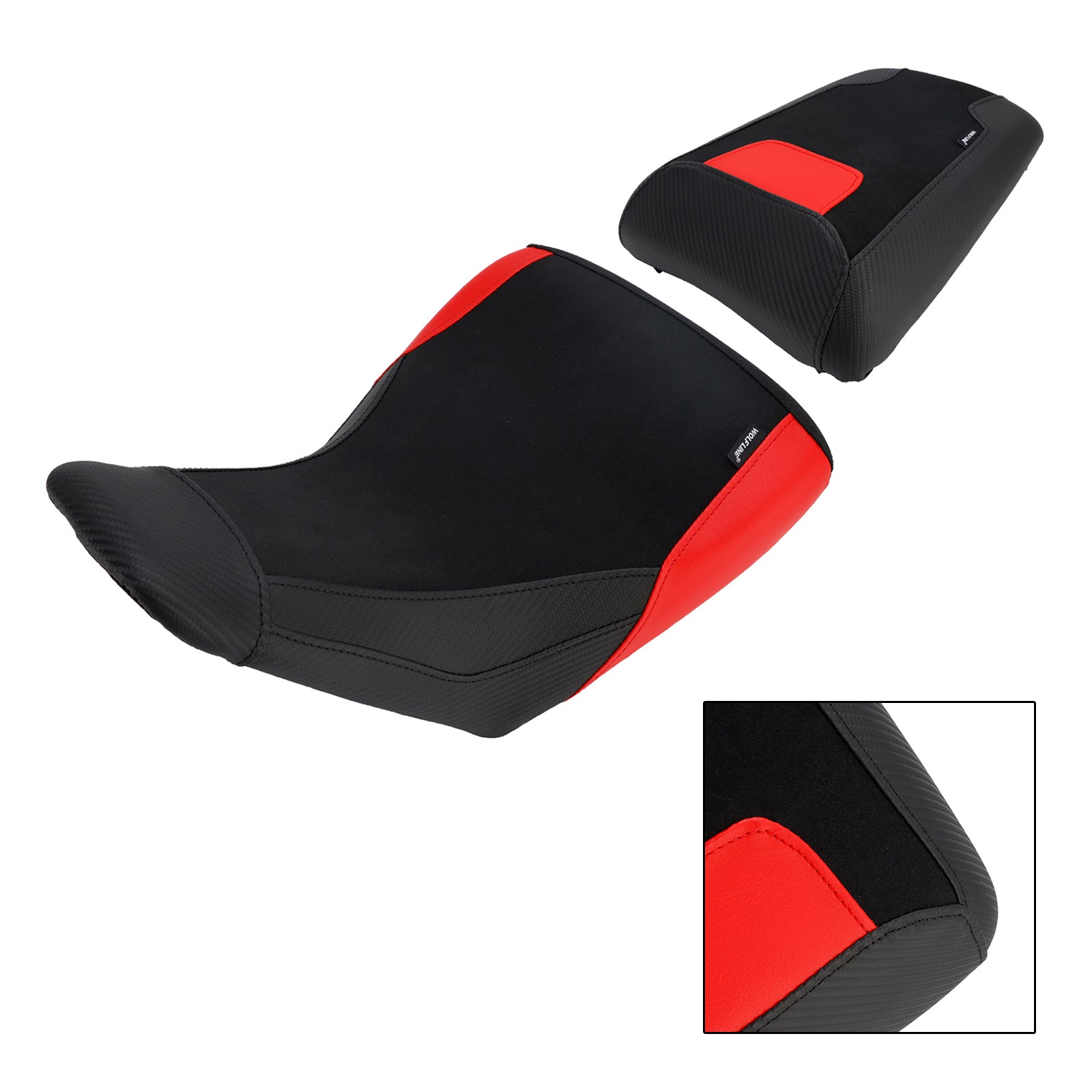 2023-2025 For Suzuki V-Strom Dl1050 Driver&Passenger Seat Lower Cushion Red