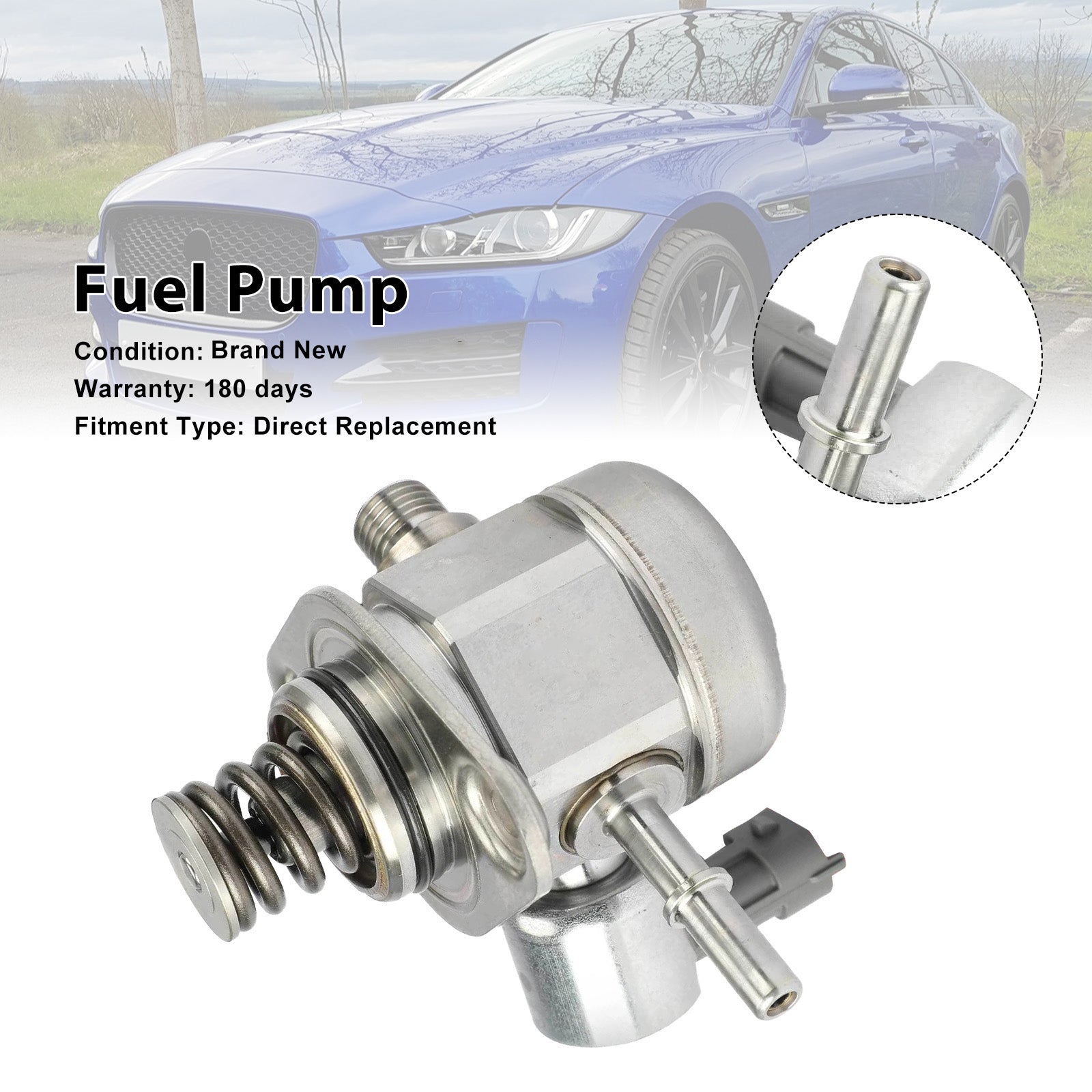 2013-2016 Jaguar XF  L4 2.0L High Pressure Fuel Pump BR2E-9D376-AA C2Z21985 LR057504