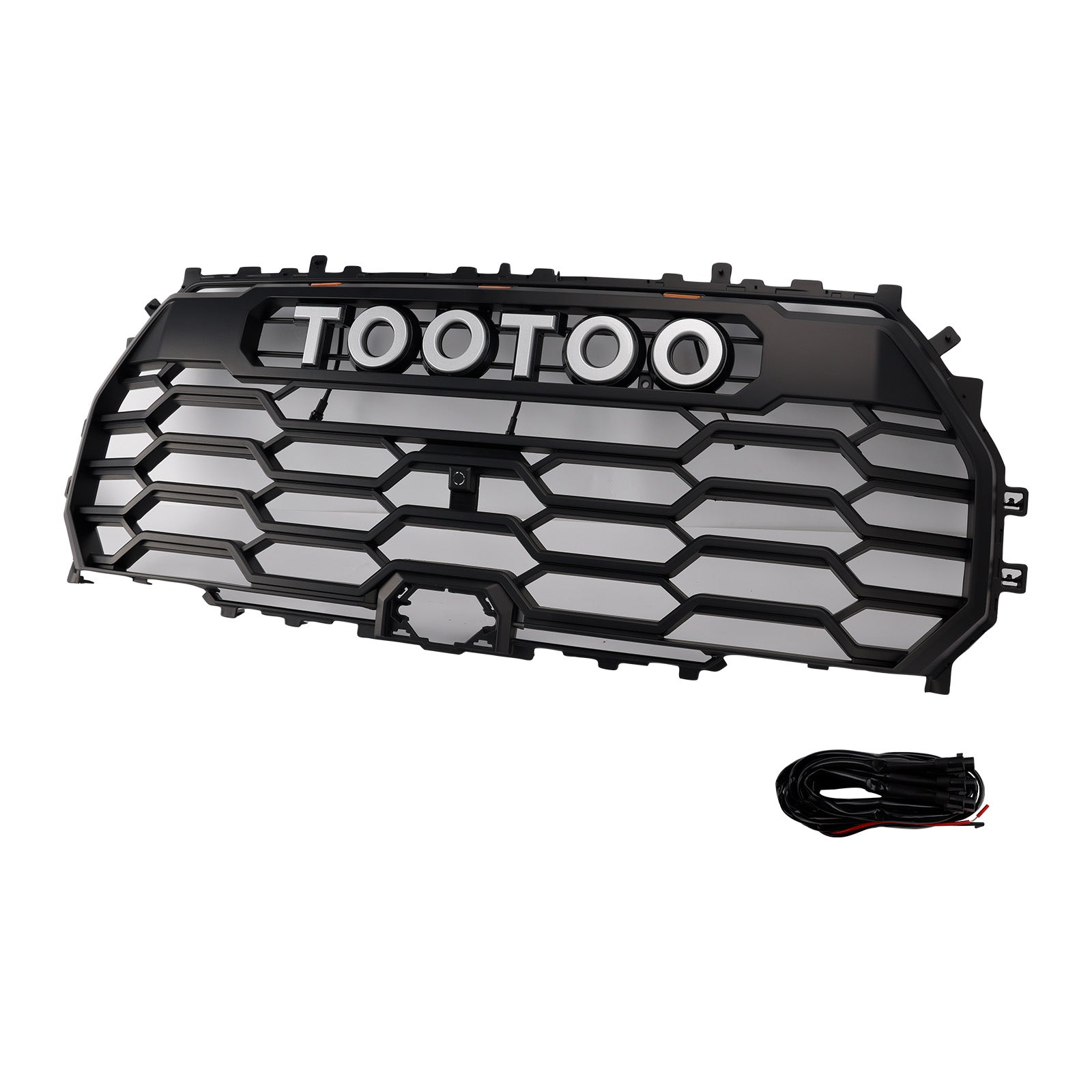 Matte Black Front Grill Grille 53101-0C220 Fit Toyota Tundra 2022-2025 TRD PRO