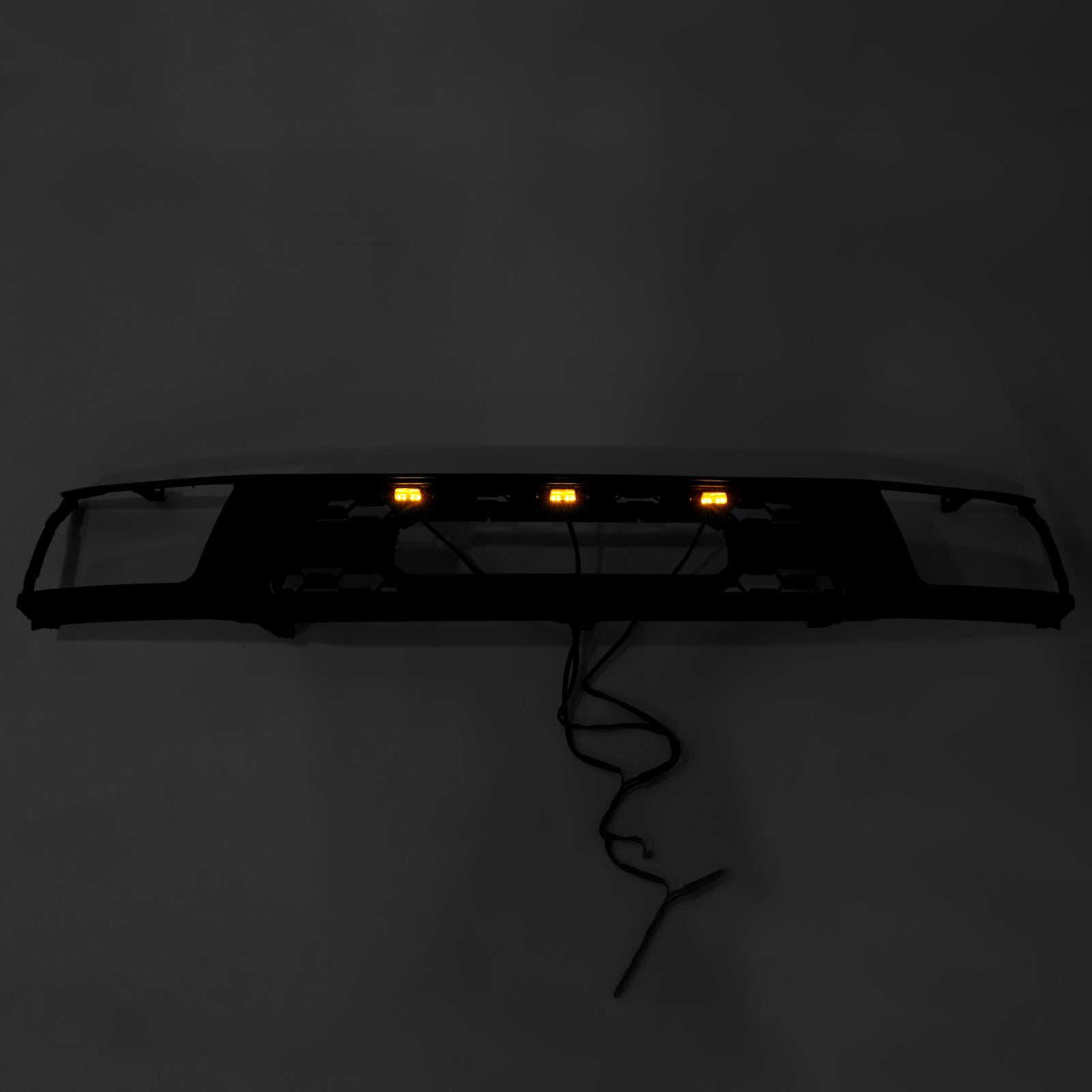 1992-1995 Toyota 4Runner With Led Matte Black Front Bumper Grill Grille