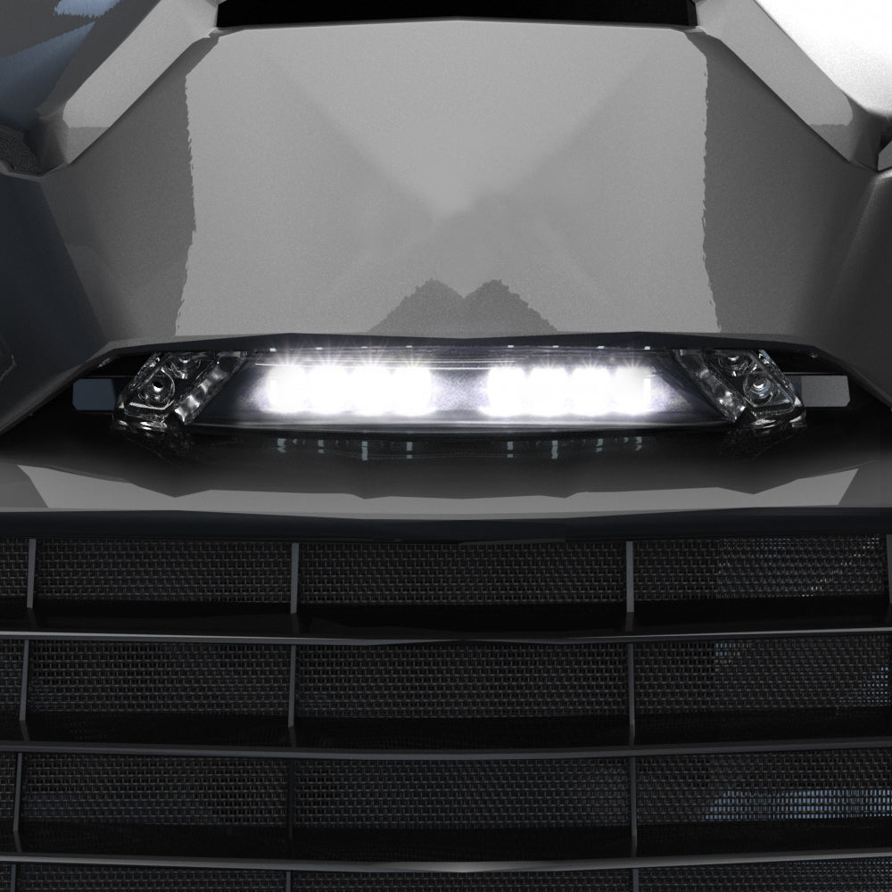 Can-Am Spyder RT 2020, 2021, 2022-2023용 LED 프론트 범퍼 램프 보조등 219400991, LED 보조등 포함