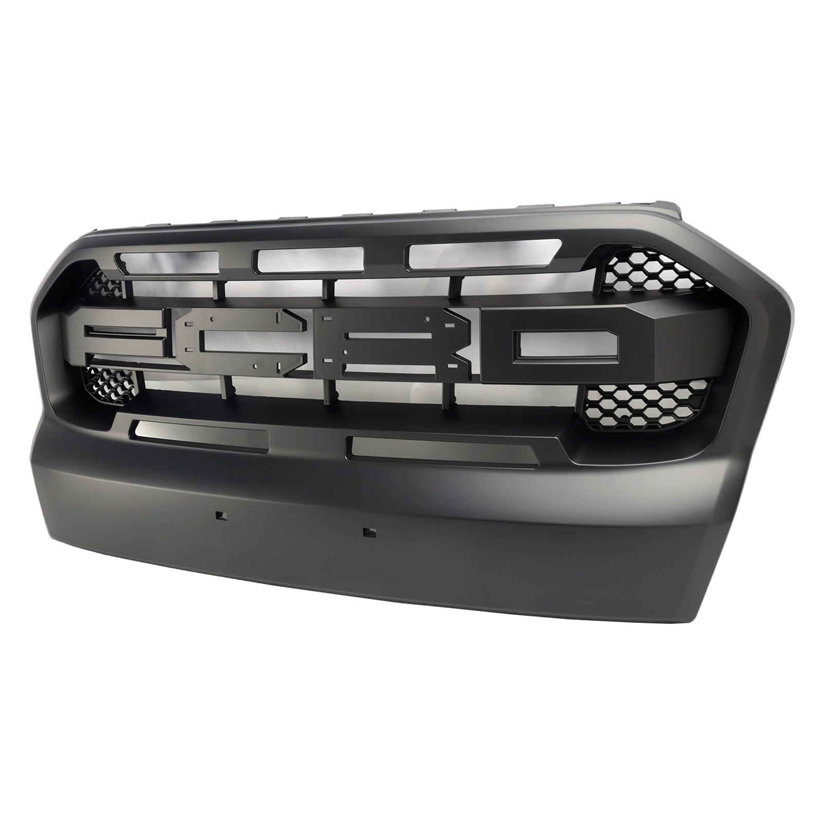 Ford Ranger 2015-2019 T7 Matt Black Ranger Raptor Style Front Bumper Grill