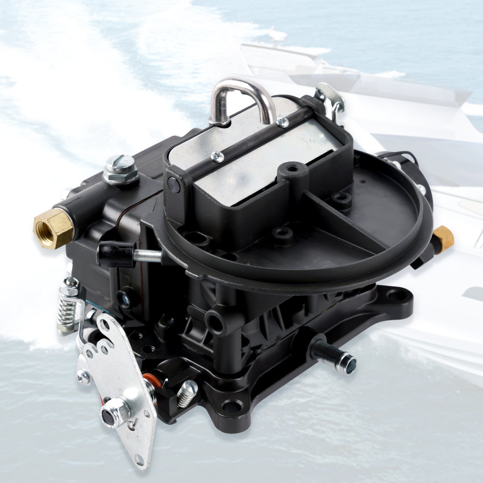 Marine Carburetor 500 CFM Electric Choke 0-80402-2 For Holley 2300 Gas