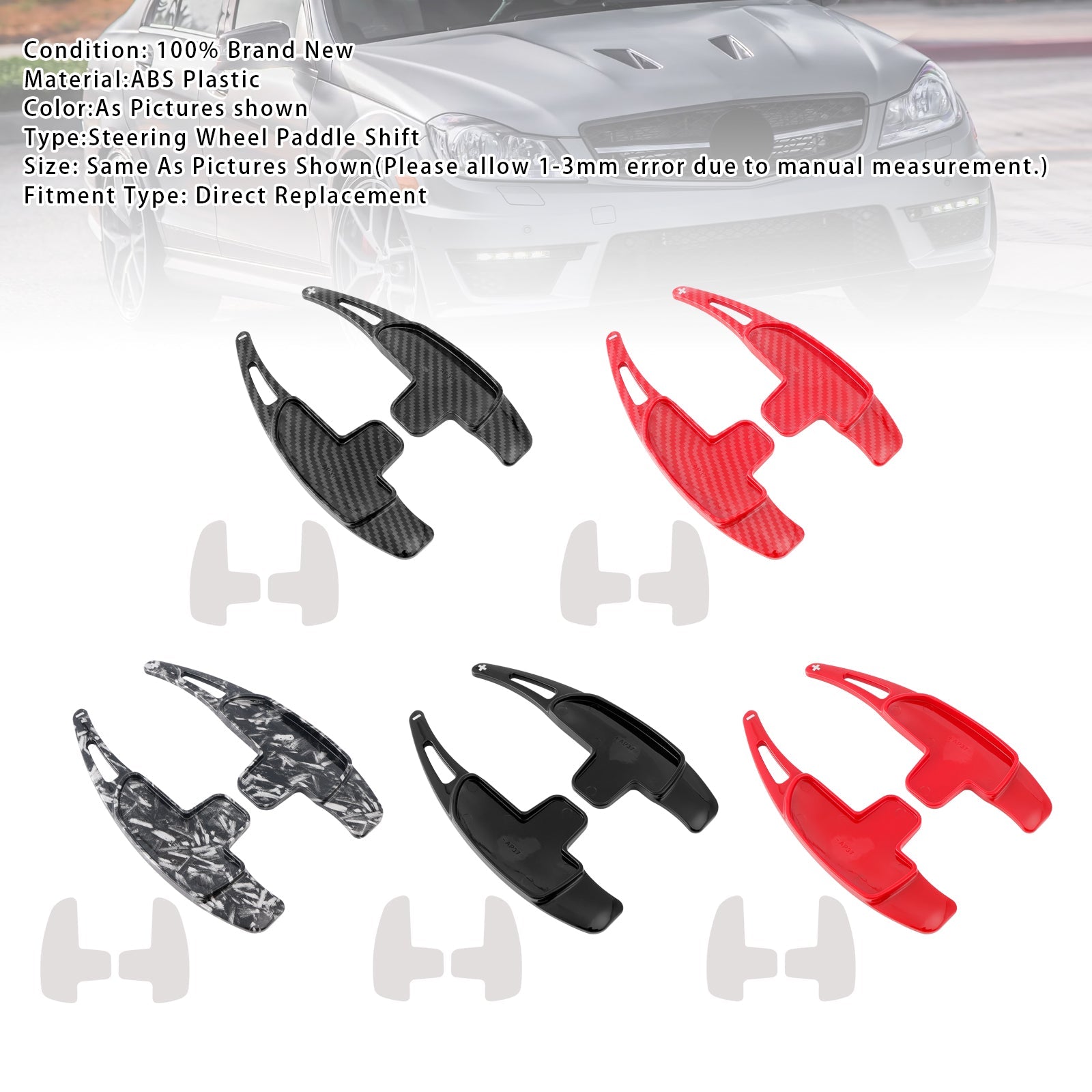 Steering Wheel Paddle Shifter Extension For Mercedes Benz AMG C63