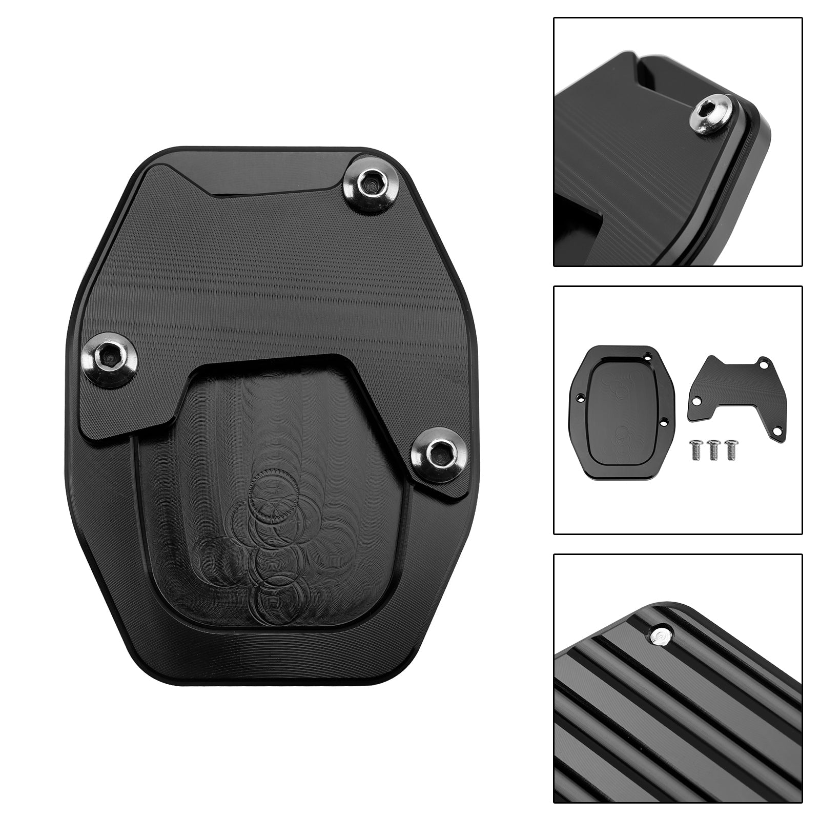 Kickstand Enlarge Plate Pad fit for Honda X-ADV 750 NSS750 2021-2025 Foza 750 2021-2023
