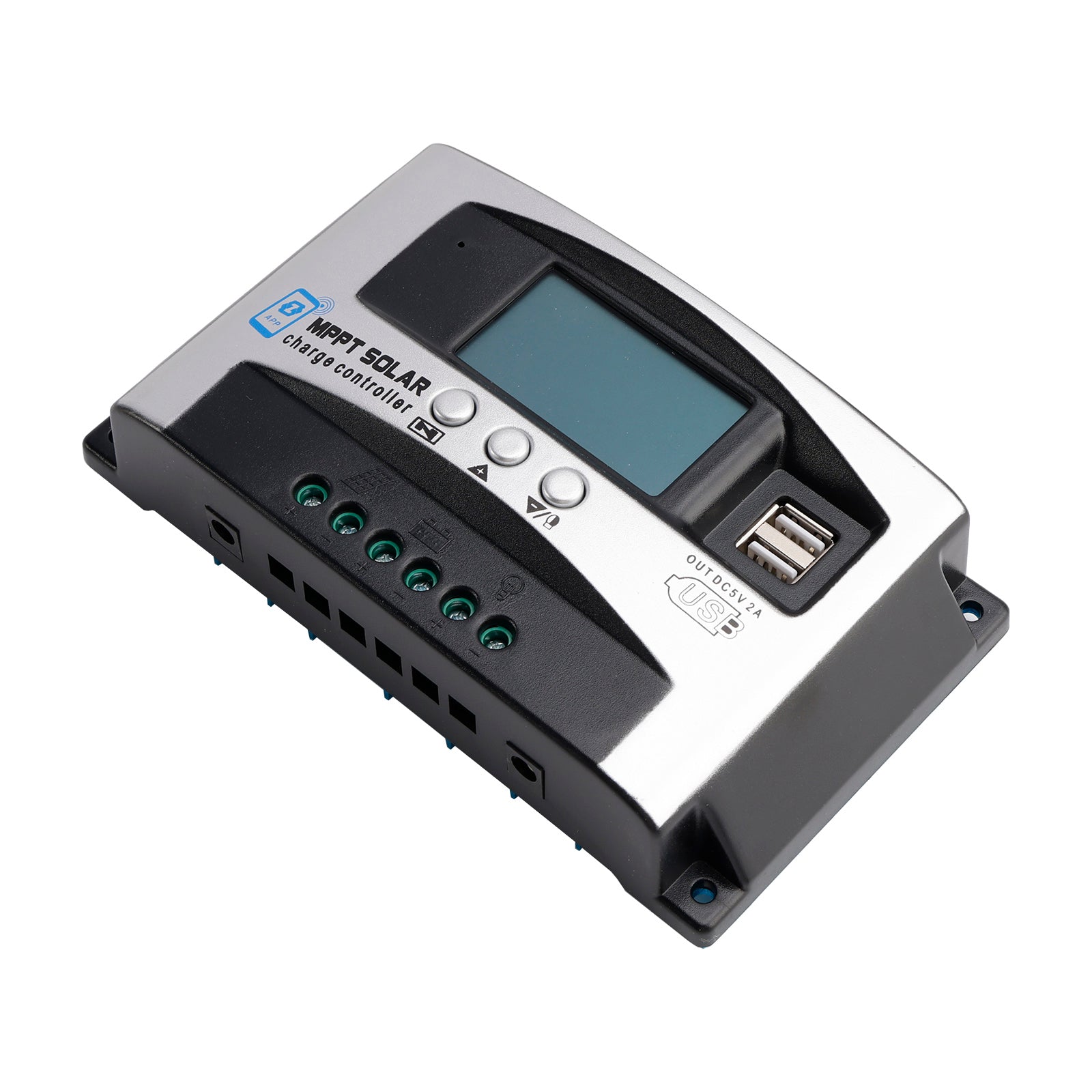 DSP 컨트롤러를 원격으로 관리하기 위한 30A/40A MPPT 고에너지 태양광 컨트롤러 APP