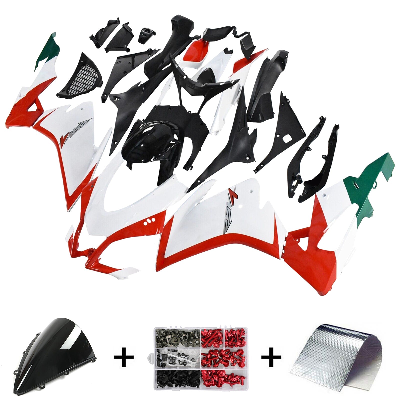 Amotopart Aprilia RSV4 1000 2016-2020 Fairing Kit Bodywork Plastic