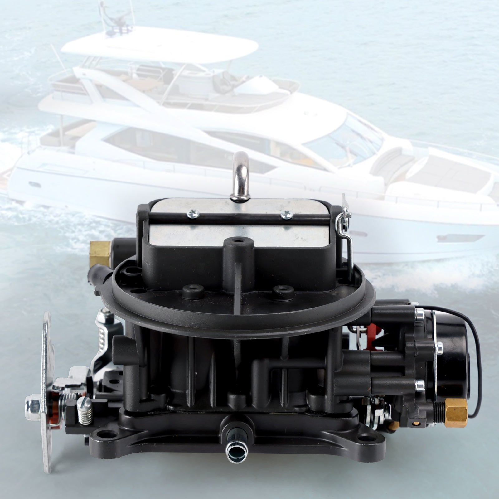 Marine Carburetor 500 CFM Electric Choke 0-80402-2 For Holley 2300 Gas