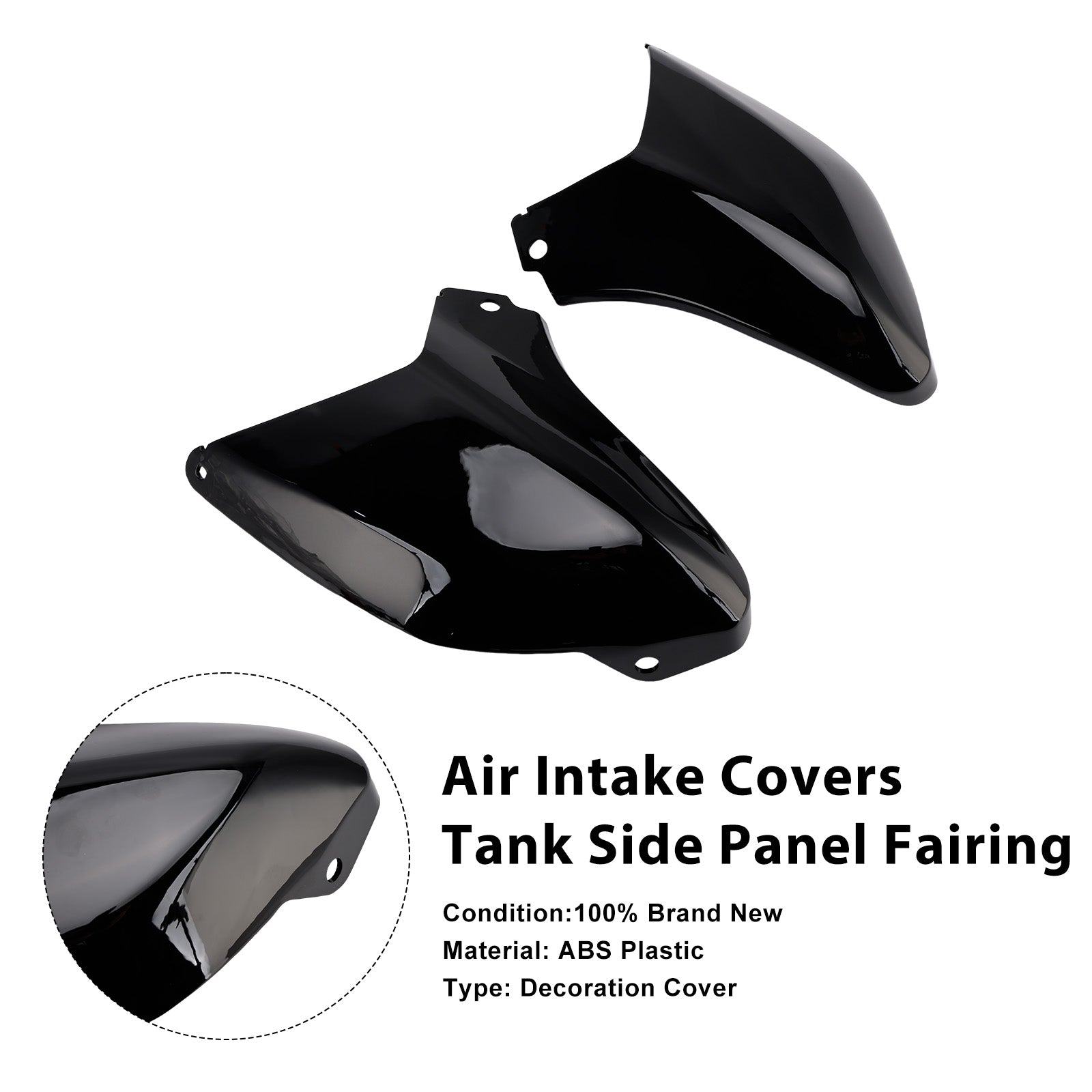 Air Intake Covers Tank Side Panel Fairing For 2025-2026 Kawasaki Z900