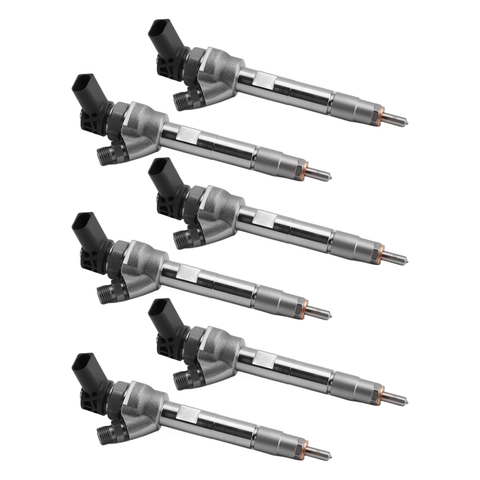 6Pcs Fuel Injector For BMW F10 F30 F15 328d X5 535d 740Ld N47 N57 0445110597
