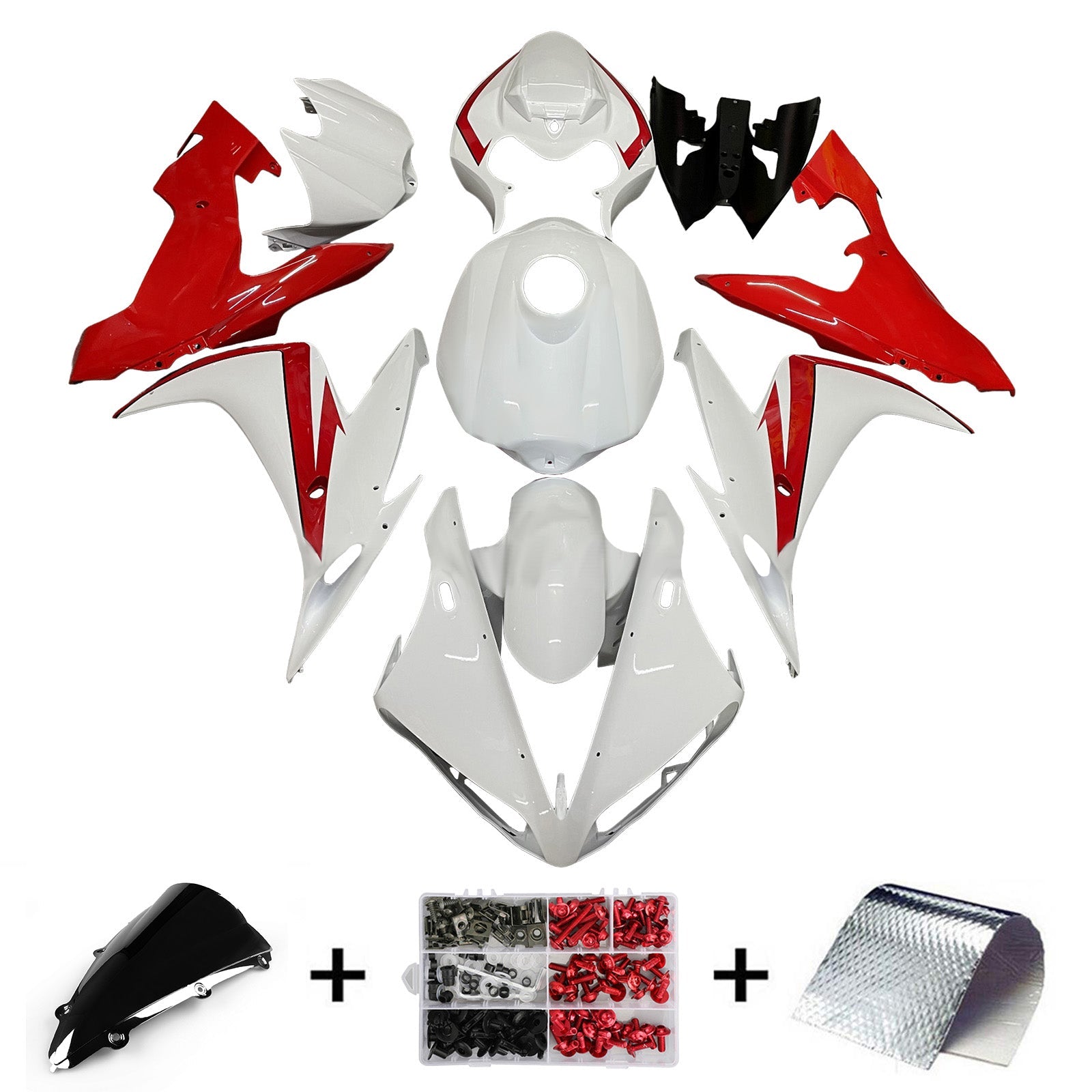 Injection Fairing Kit Bodywork Plastic ABS For Yamaha YZFR1 YZF-R1 2004-2006