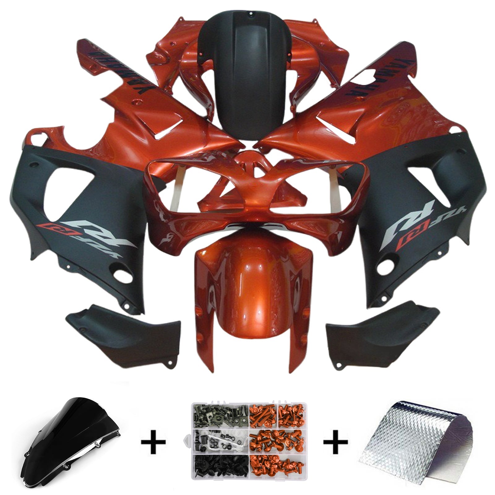 Yamaha YZF 1000 R1 2000-2001 Fairing Kit Bodywork Plastic ABS