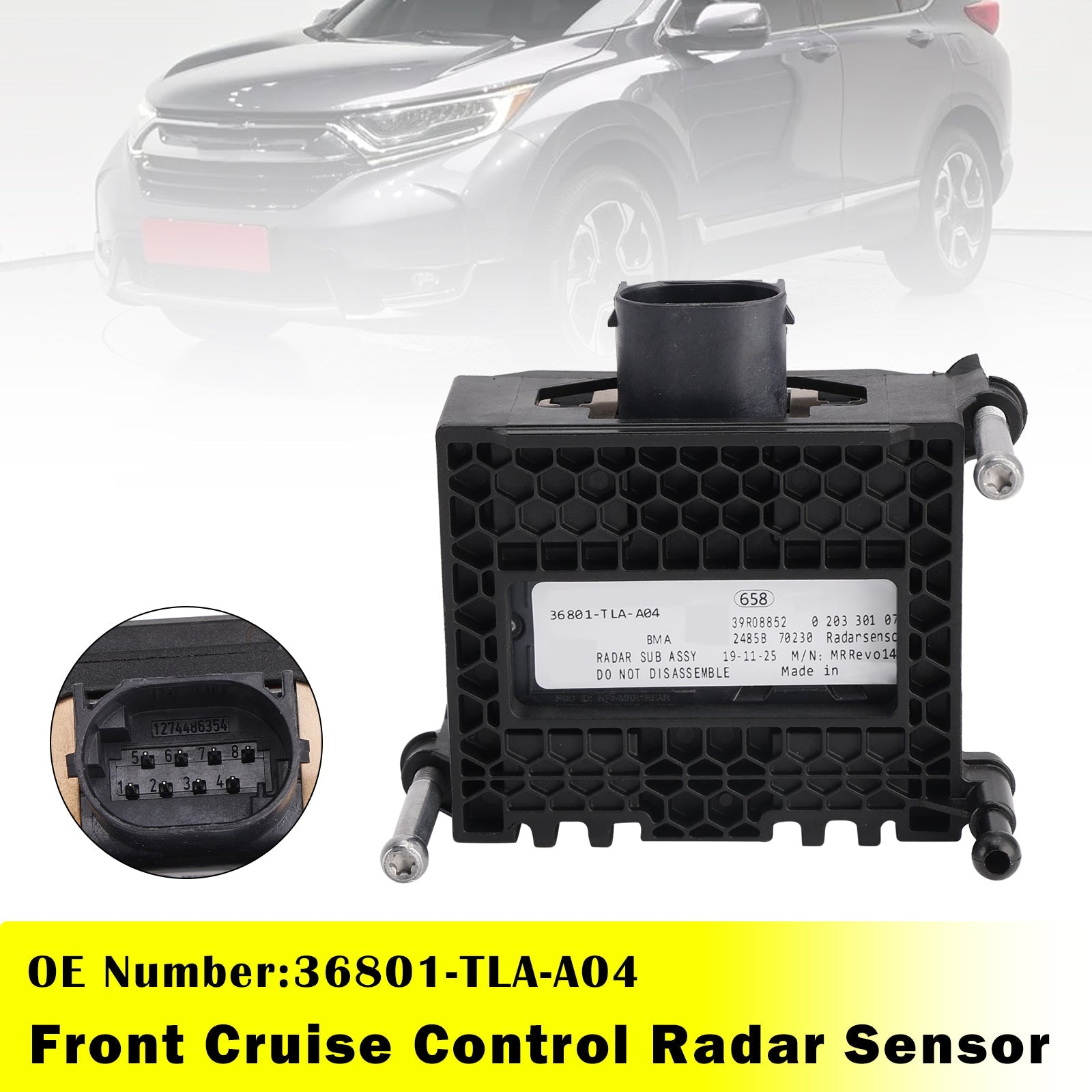 2017-2019 For Honda CR-V Front Cruise Control Radar Sensor 36801-TLA-A04
