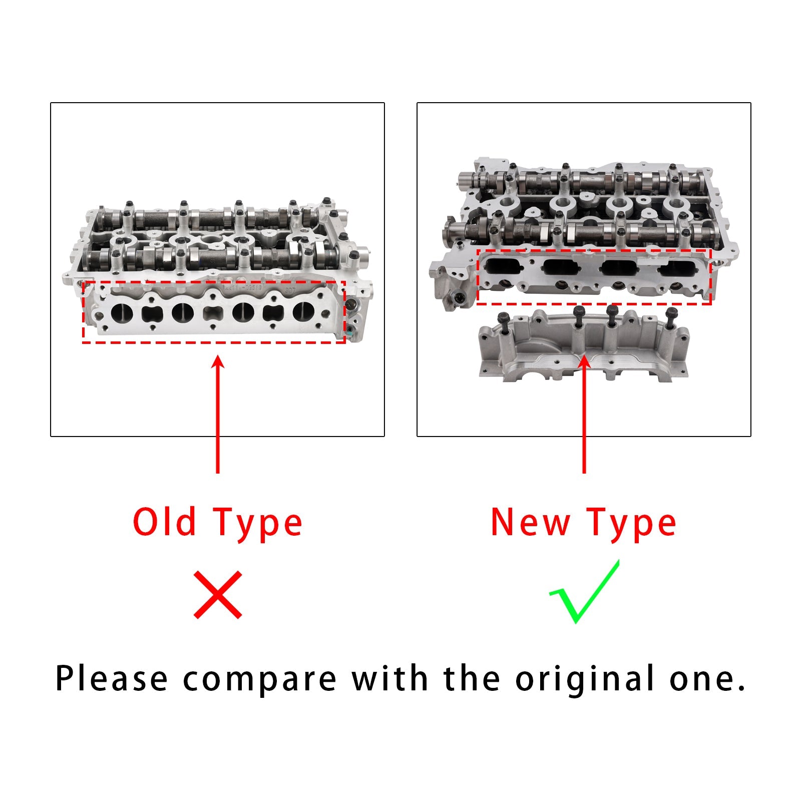 G4KJ Cylinder Head Assembly For Hyundai Kia Cadenza Azera Sonata Santa Fe 2.4L