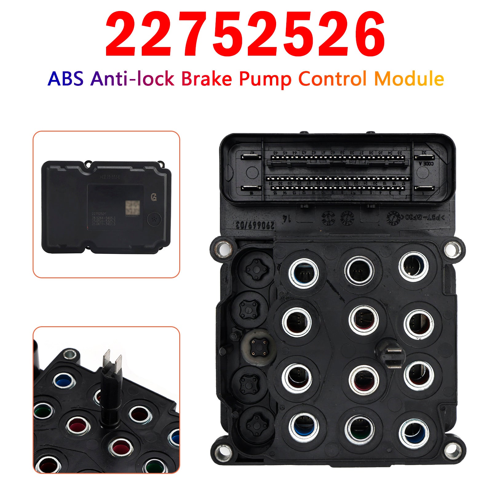 22752526 ABS Anti-lock Brake Pump Control Module for Cadillac SRX 2011