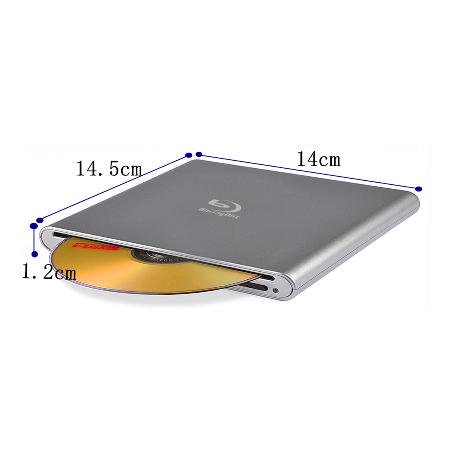4K Genuine Bluray Burner External USB 3.0 Player BD DVD CD Recorder Cable Drive