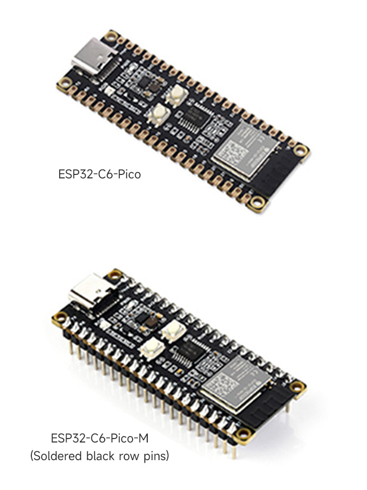 ESP32-C6 Microcontroller Development Board 160MHz Single Core Processor Pi Pico