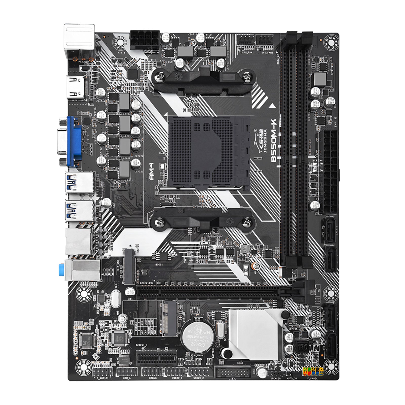 B550M-K Computer Motherboard AM4 Protocol M.2 Hard Drive Ryzen 3-5 Generation