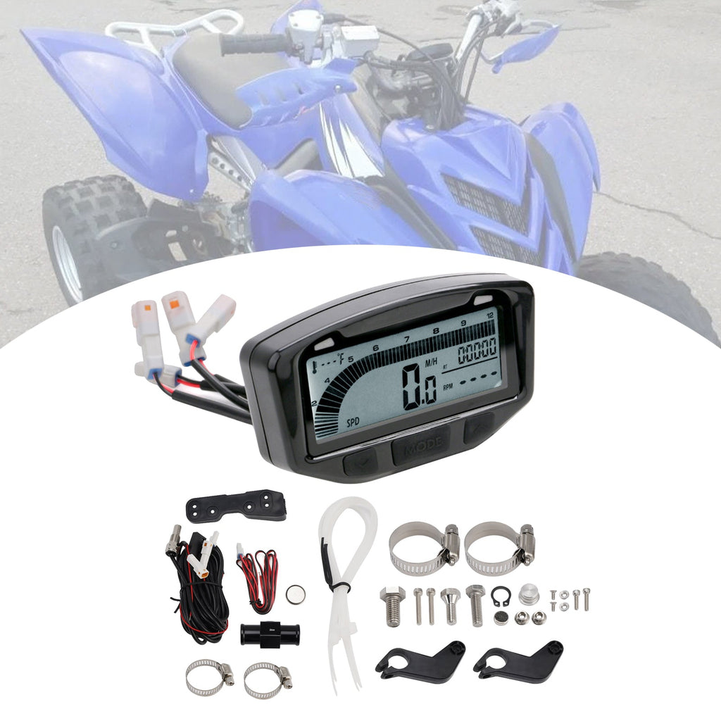 2025 Raptor 700 Speedometer 2006-2024 YAMAHA RAPTOR 700 Speedometer Odometer Tachometer Digital Lc
