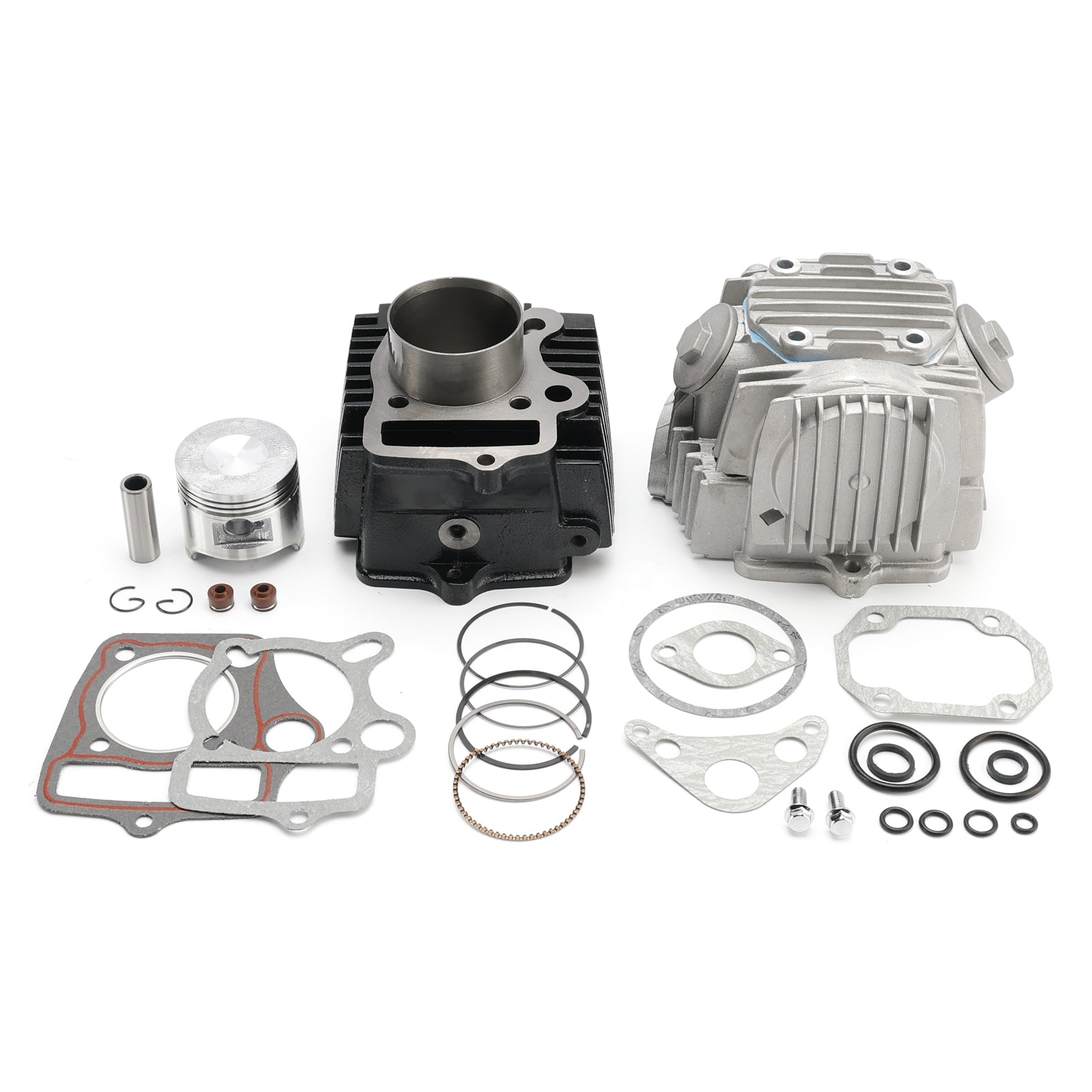 50MM CYLINDER HEAD JUG REBUILD ENGINE KIT FOR CHINESE 100CC ATV GO KART DIRTBIKE