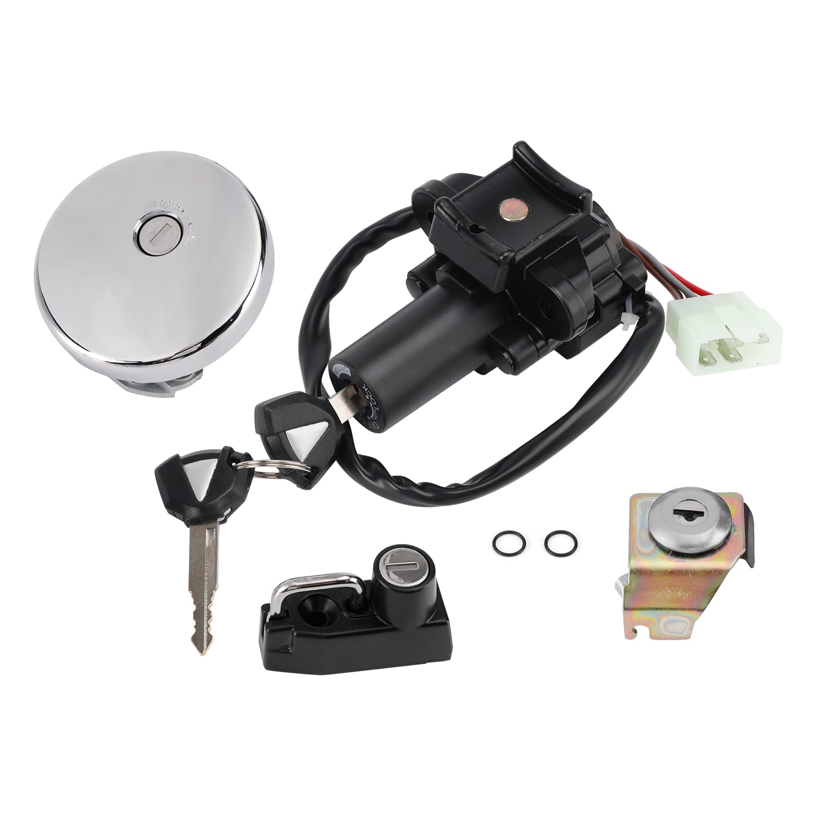 2024 Kawasaki W800 ABS Ignition Switch Lock Set 27048-5311 51049-0003