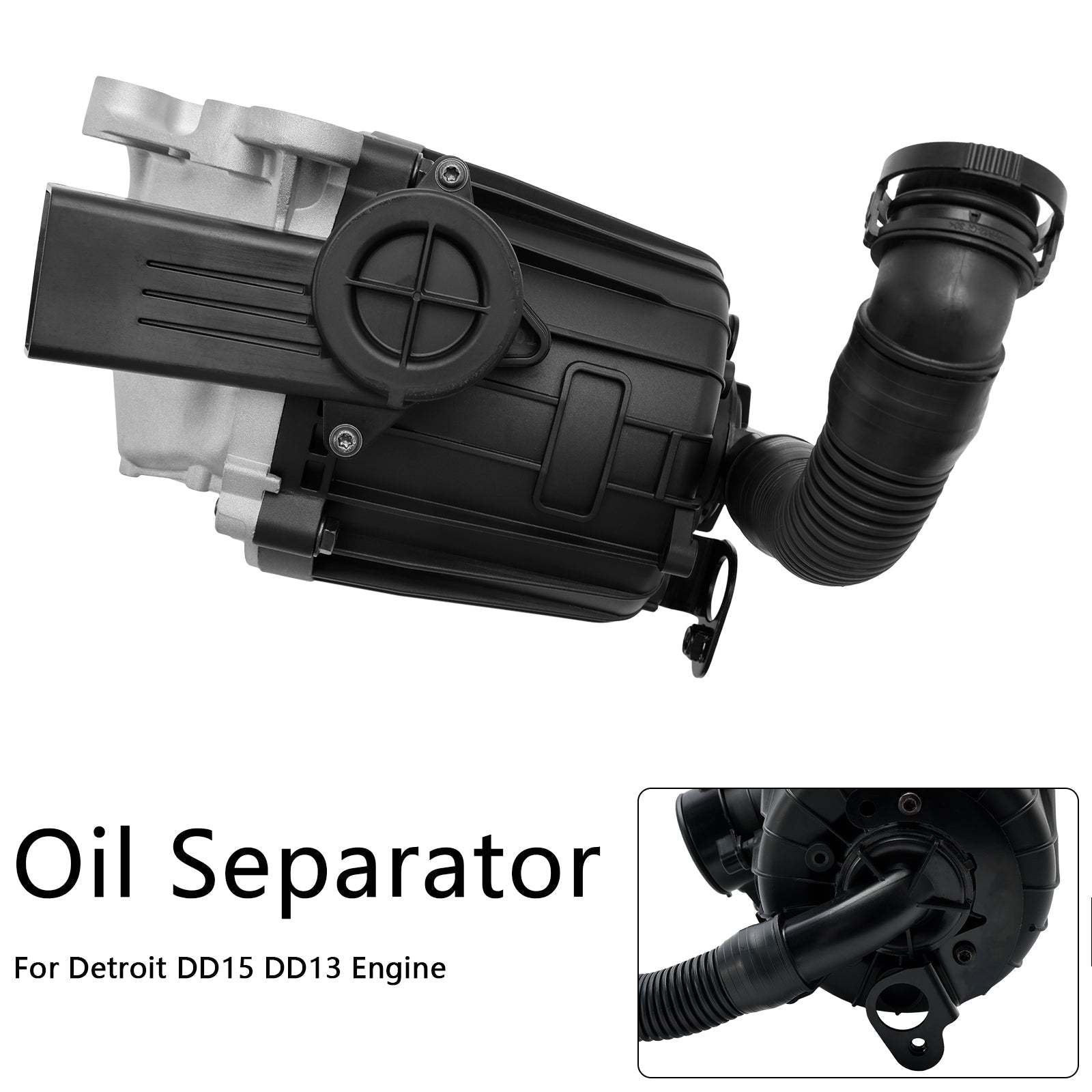 Oil Separator Crankcase Ventilation Separator A4720107662 Fit Detroit DD13 DD15